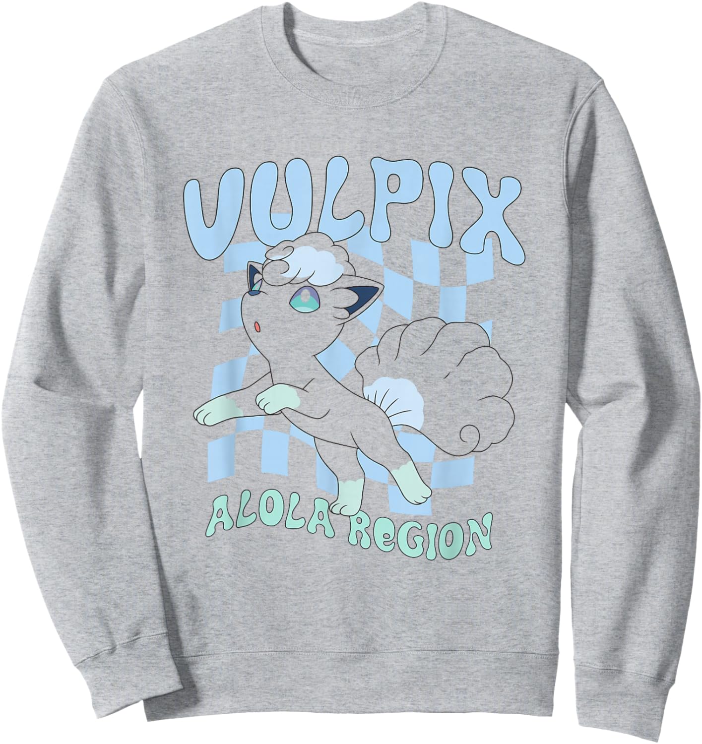 Pokémon Vulpix Alola Region Ice Type Majestic Portrait Sweatshirt - Sweatshirt | Ash
