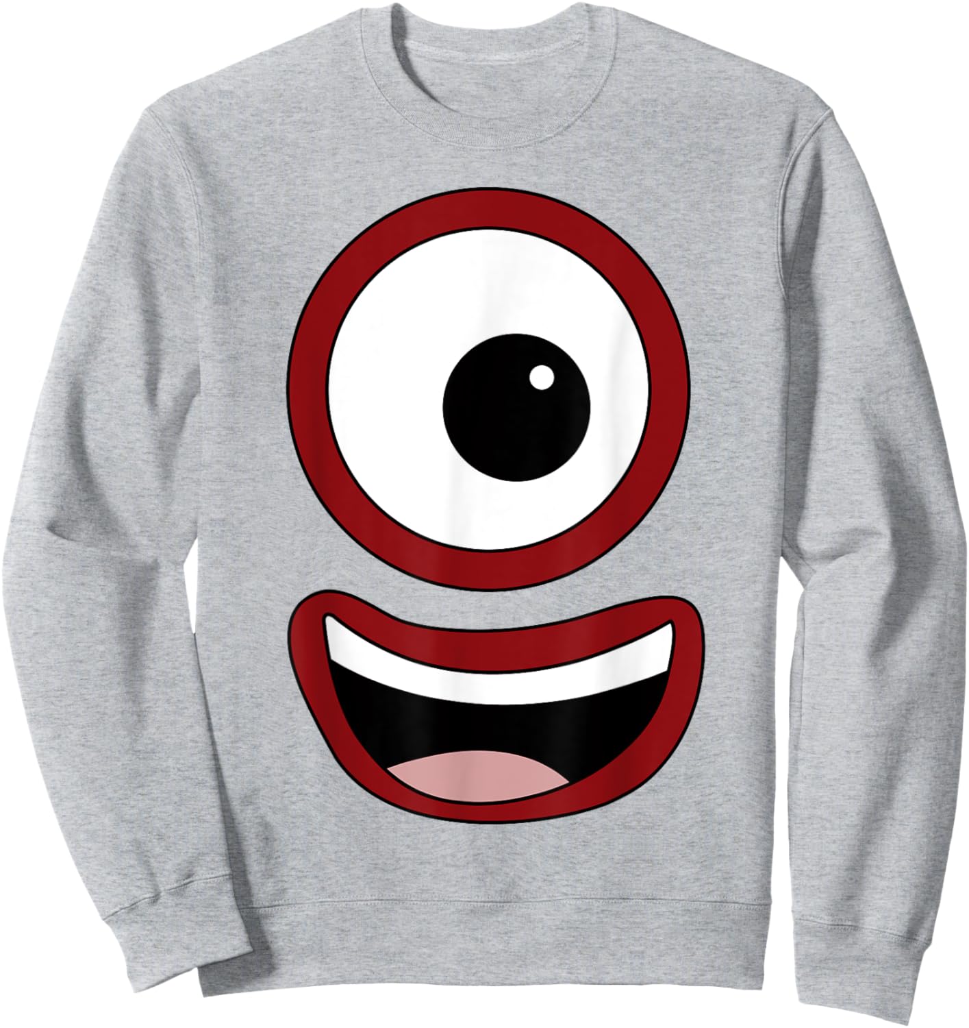 Number Halloween Costume Group Matching Sweatshirt - Sweatshirt | Ash