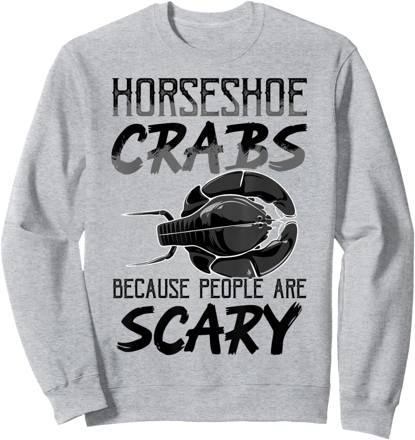 Horseshoe Crab Sweatshirt - Sweatshirt | Ash