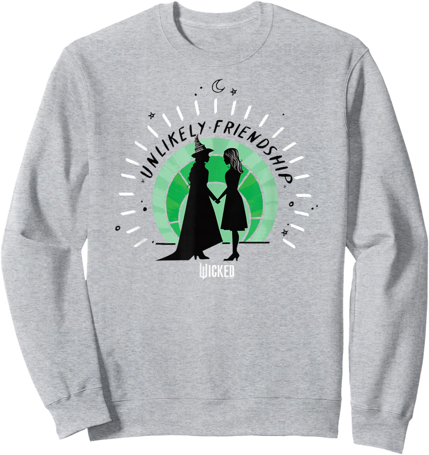 Wicked Unlikely Friendships Sweatshirt - Sweatshirt | Ash