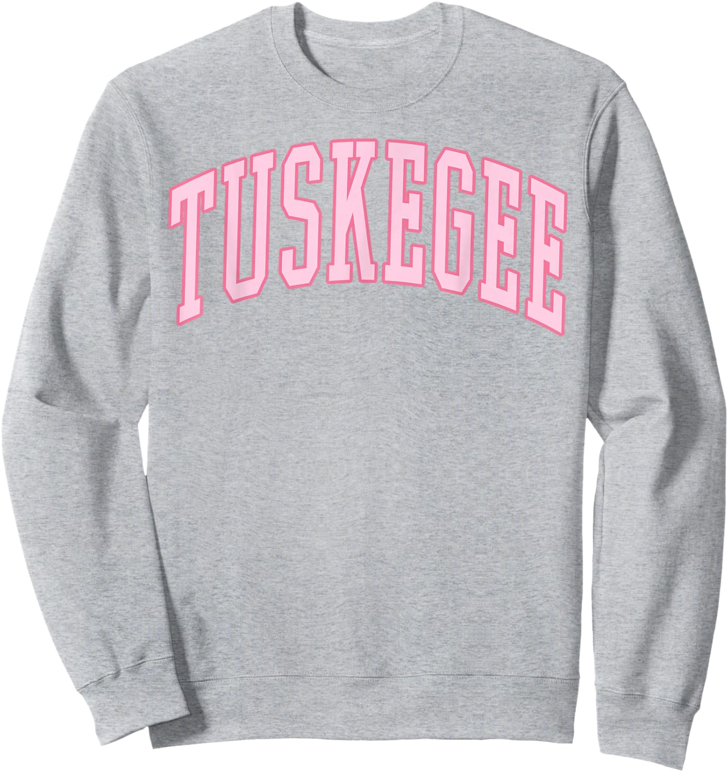 Tuskegee Vintage Preppy Varsity Pink Sports Sweatshirt - Sweatshirt | Ash