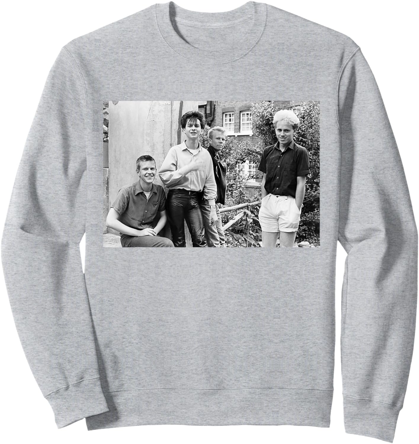 Depeche Mode Band Photoshoot By Virgina Turbett Sweatshirt - Sweatshirt | Ash