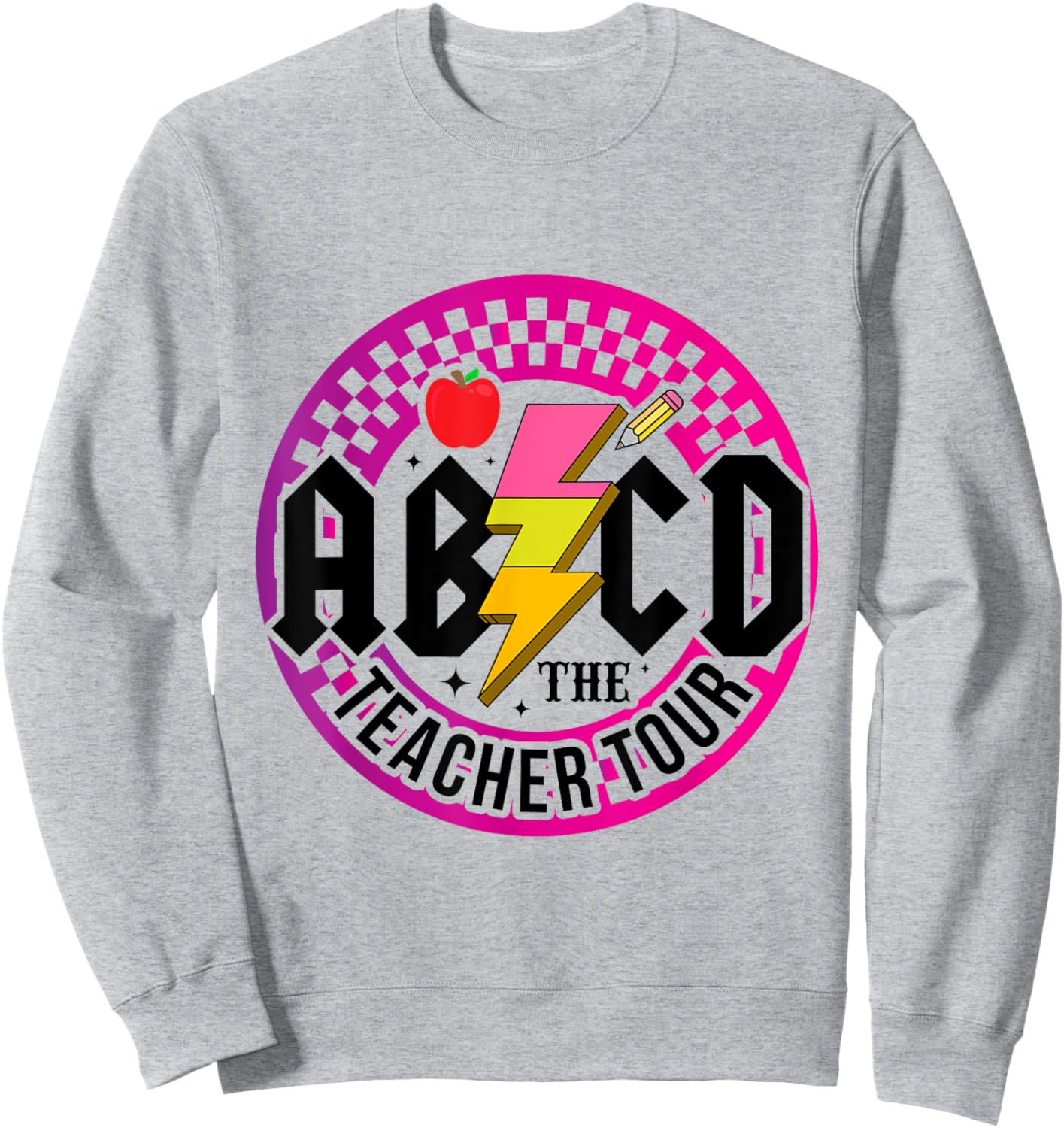 AB CD The Teacher Tour Sweatshirt - Sweatshirt | Ash