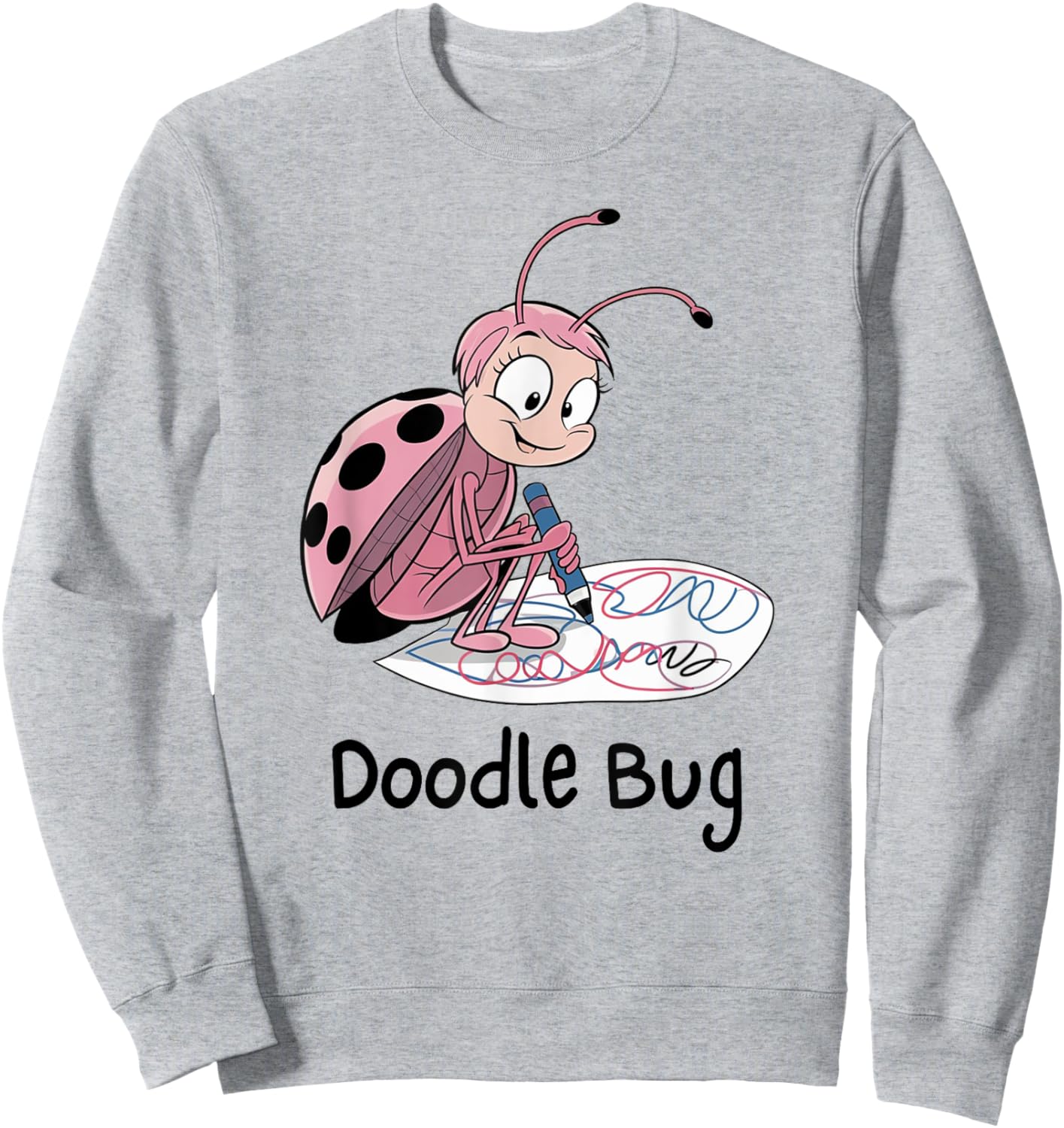 Doodle Bug Sweatshirt - Sweatshirt | Ash