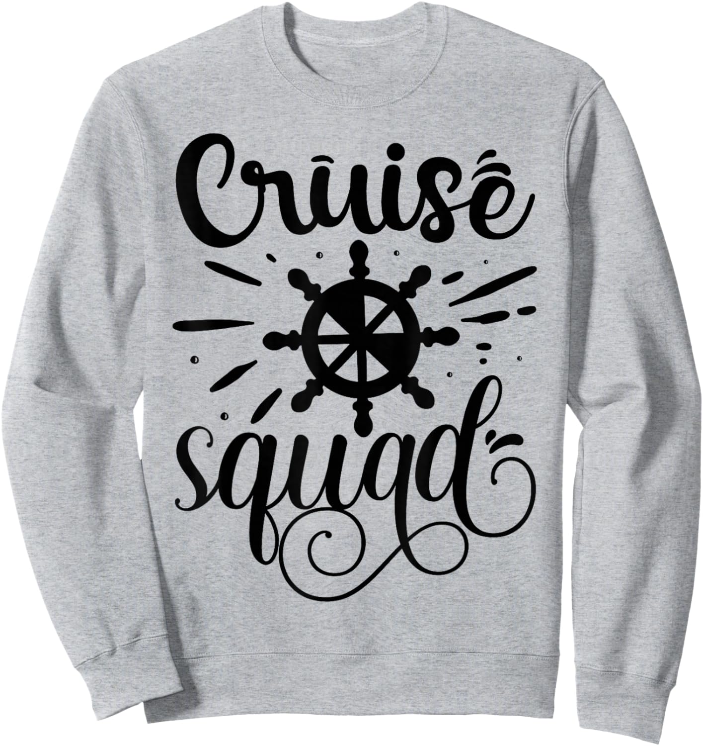 Cruise Squad Sweatshirt - Sweatshirt | Ash