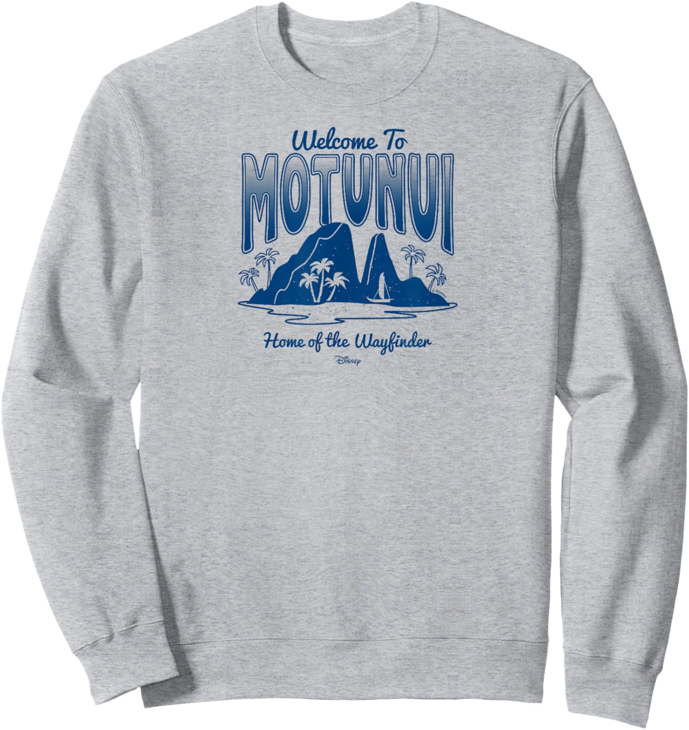 Moana 2 - Welcome to Motunui Home of the Wayfinder Sweatshirt - Sweatshirt | Ash