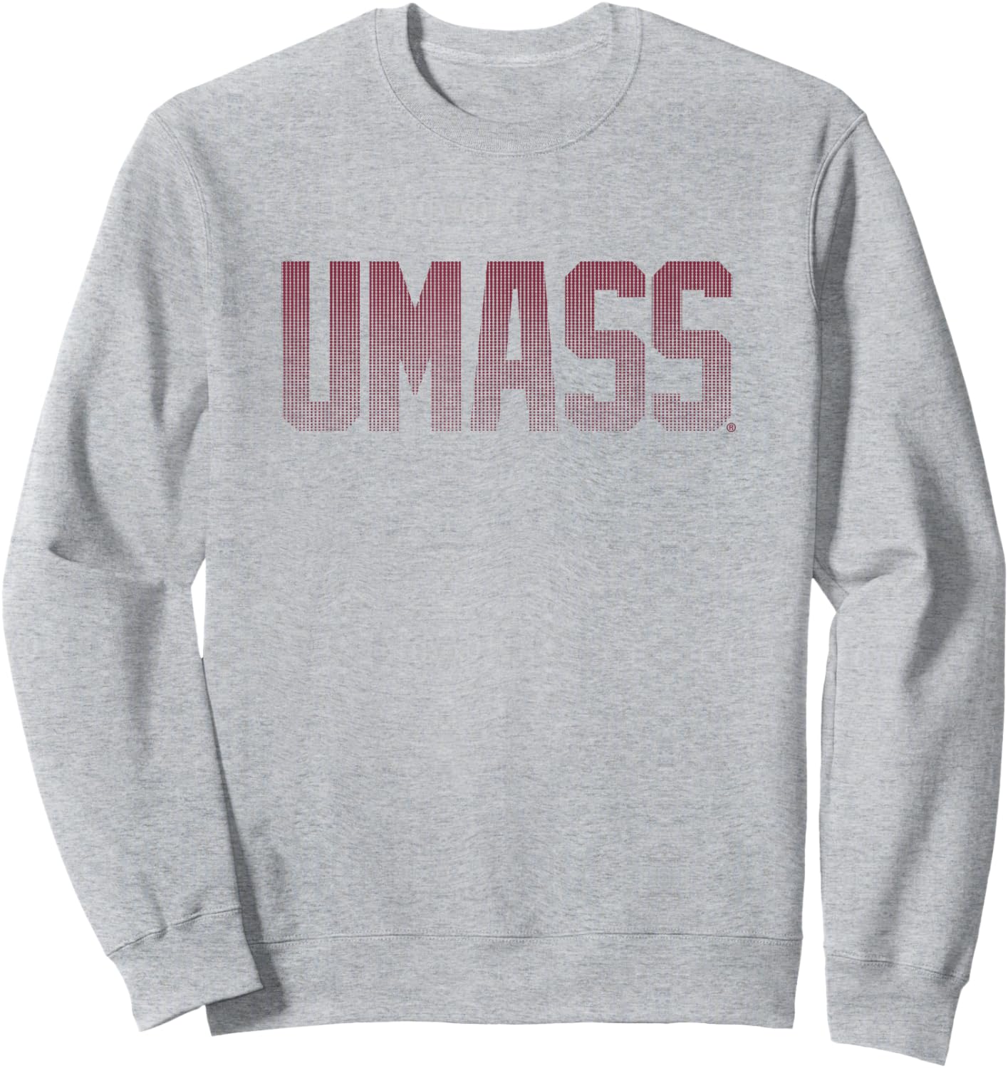 UMass Minutemen | Officially Licensed NCAA Merch | CQ4FN03 Sweatshirt - Sweatshirt | Ash