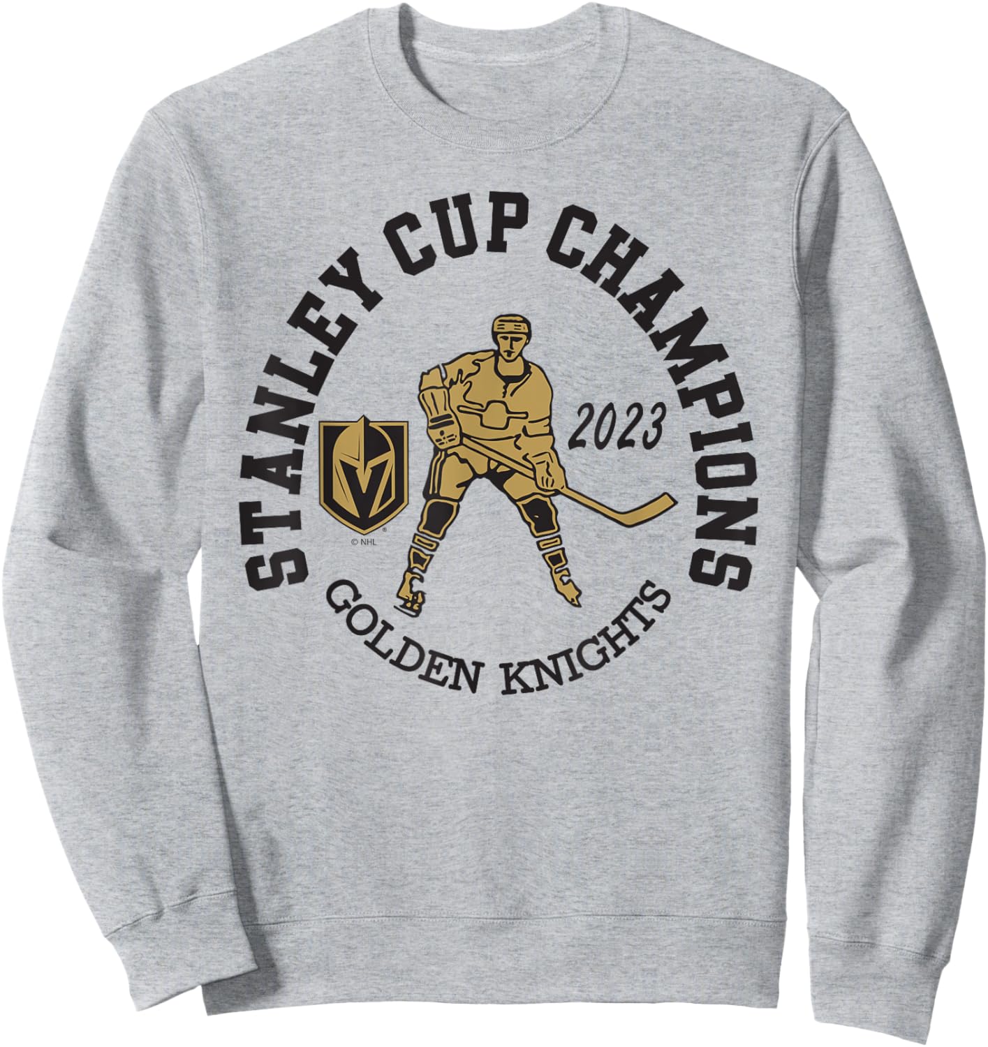 Vegas Golden Knights Stanley Cup Champions 2023 Sweatshirt - Sweatshirt | Ash