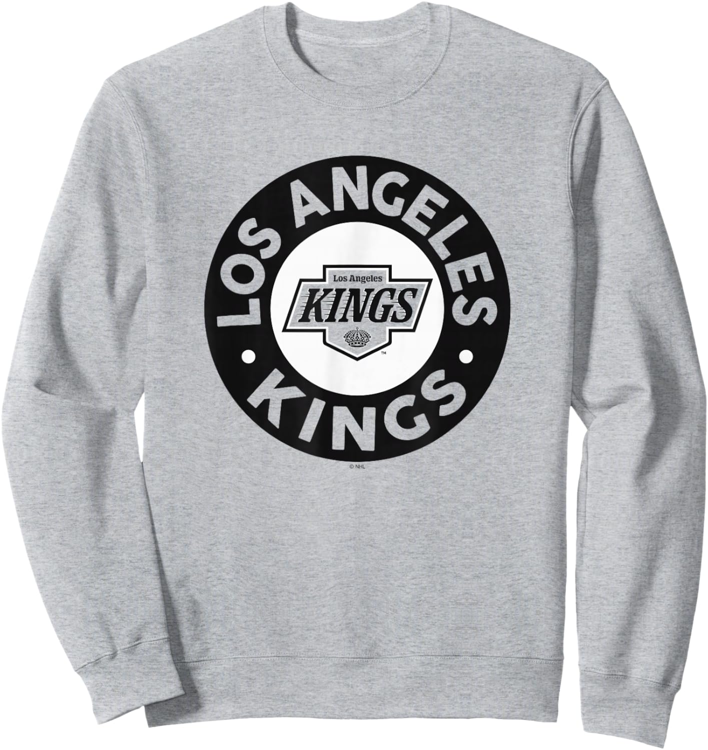 Los Angeles Kings Symbol Gray Officially Licensed Sweatshirt - Sweatshirt | Ash