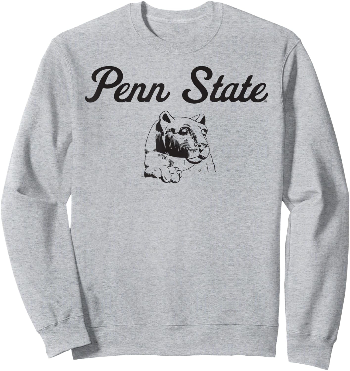 Penn State Nittany Lions Mascot Monument Officially Licensed Sweatshirt - Sweatshirt | Ash