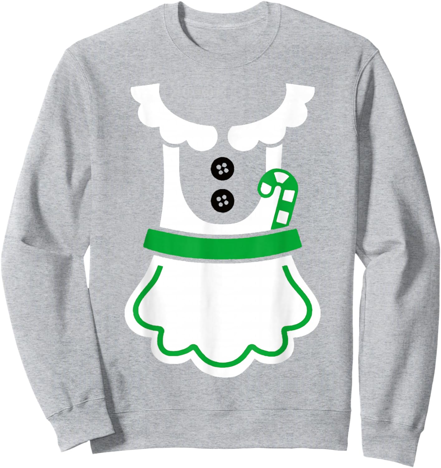 Mrs Claus Christmas Couples Matching Santa Xmas Holiday Sweatshirt - Sweatshirt | Ash