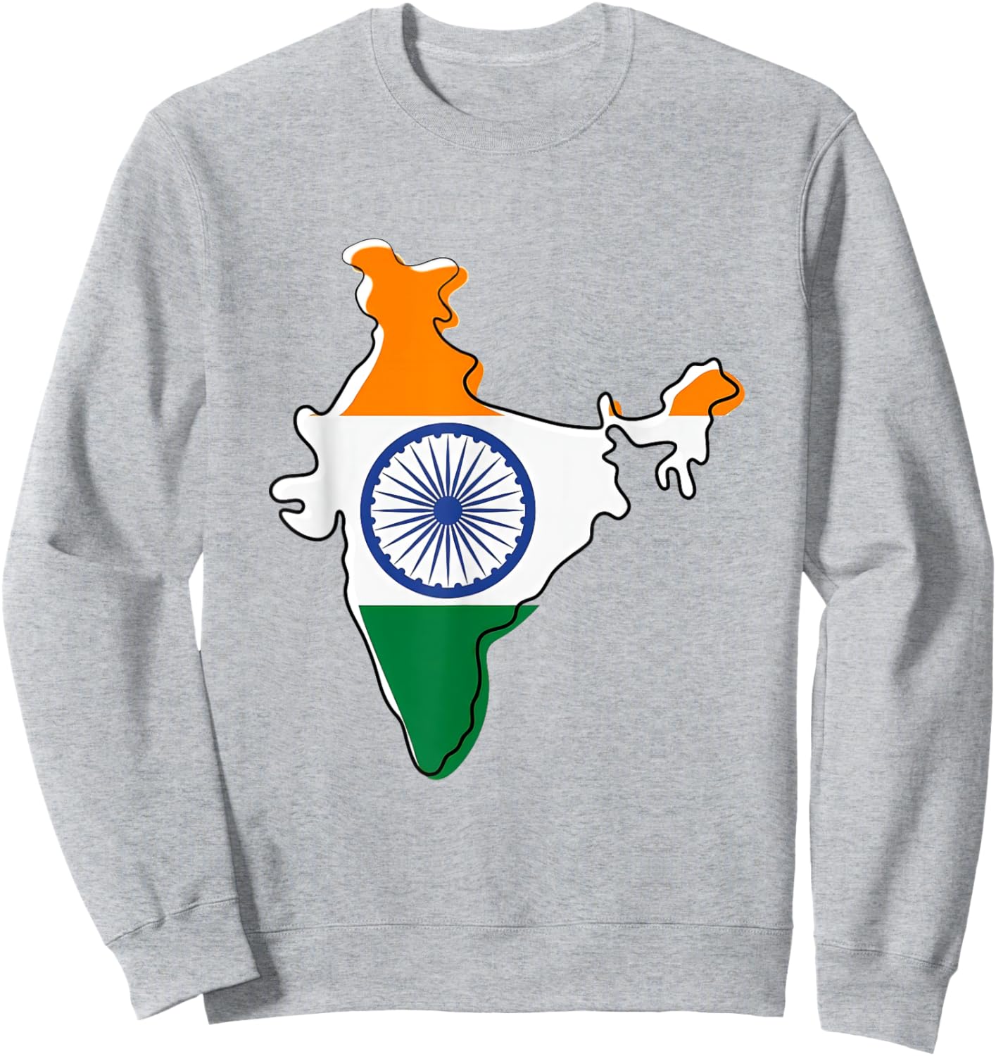 India , India flag , Indian flag, indian maps Sweatshirt - Sweatshirt | Ash