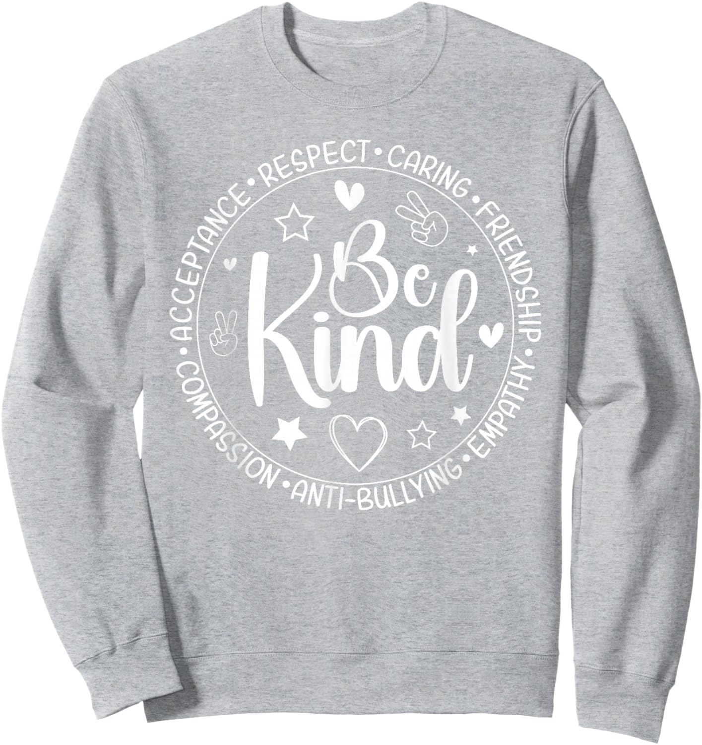 Unity Day Orange Anti Bullying World Kindness Day Kind Sweatshirt - Sweatshirt | Ash