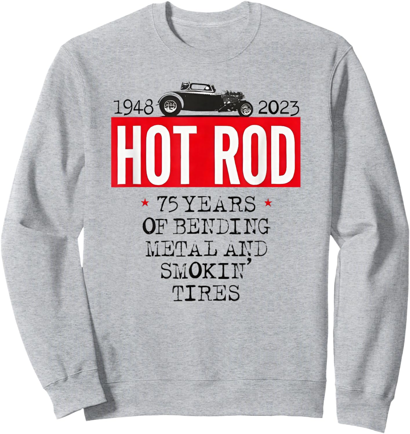 HOT ROD mototrend Sweatshirt - Sweatshirt | Ash
