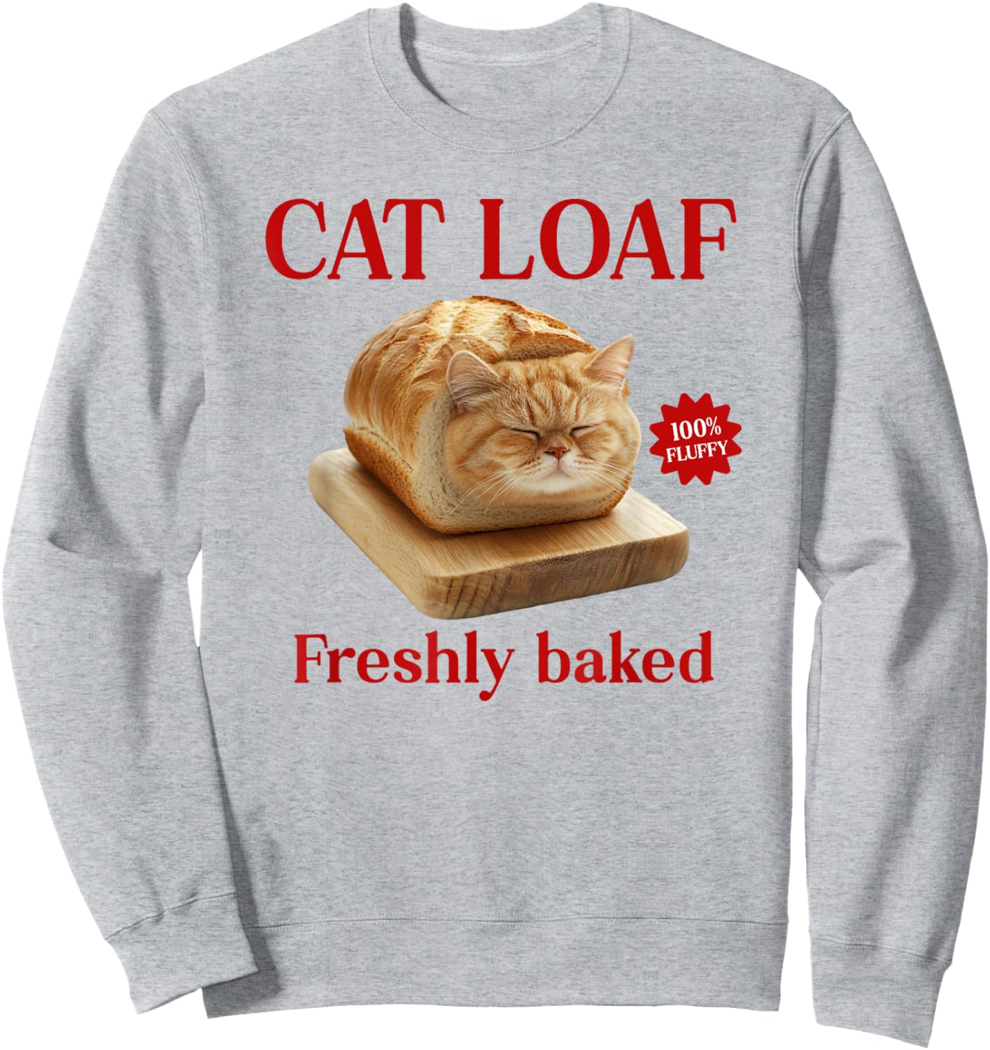Cat Loaf Men Women Girls Kids Sweatshirt - Sweatshirt | Ash