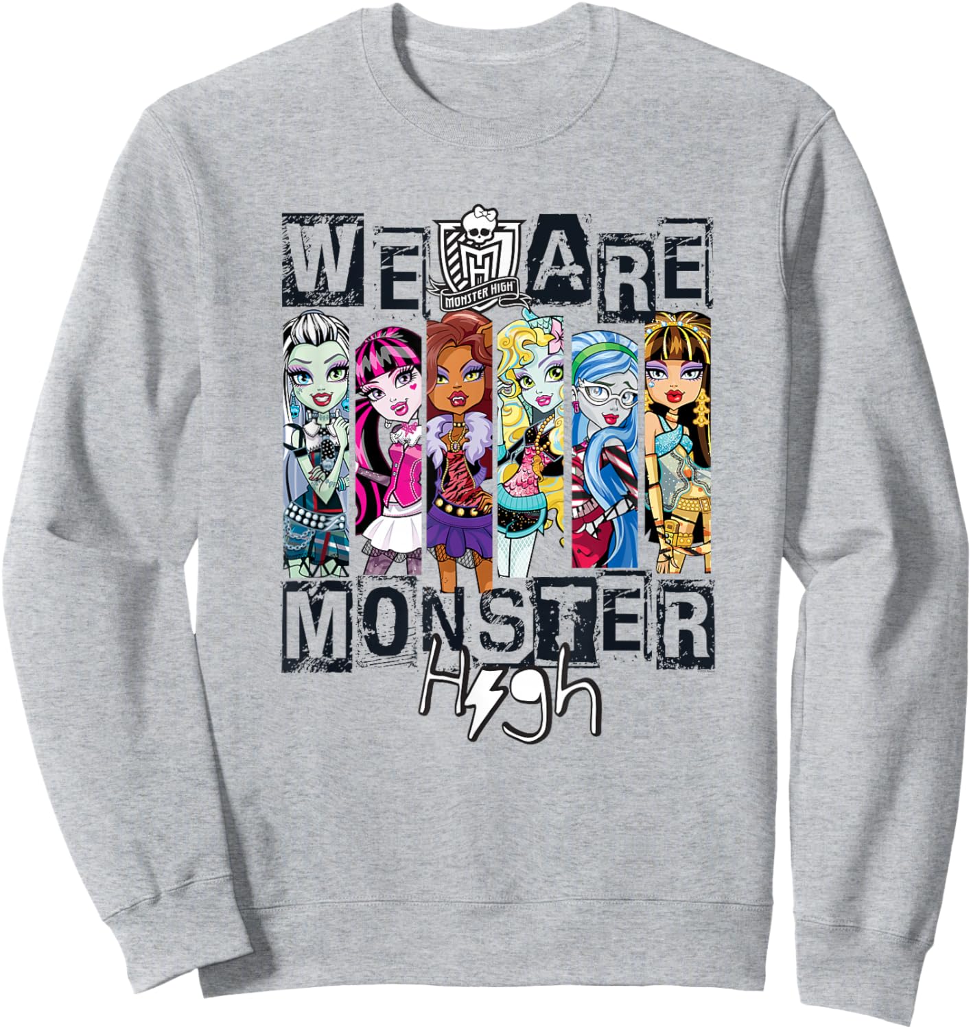 Monster High Alumni - We Are Monster High Panels Sweatshirt - Sweatshirt | Ash