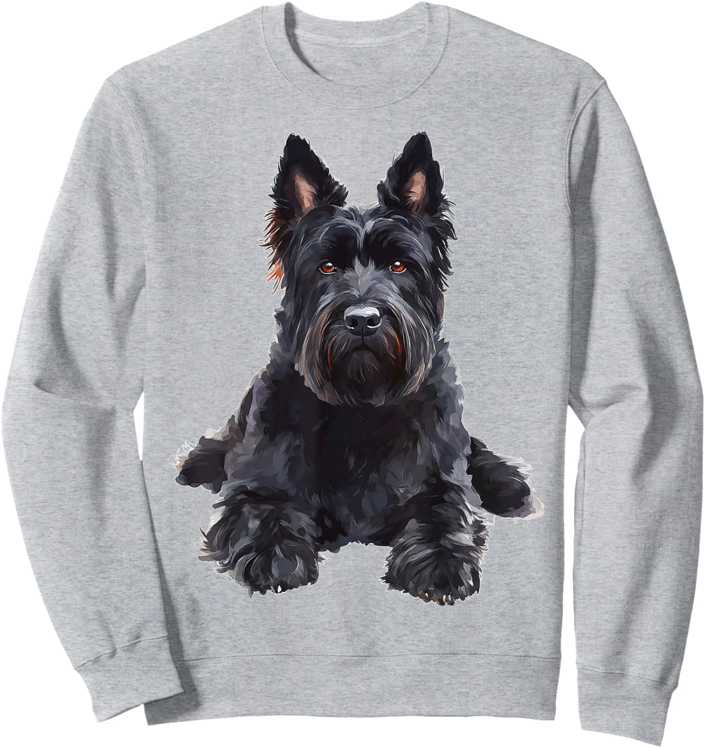 Bouvier Des Flandres Dog Pet Artwork Bouvier Des Flandres Sweatshirt - Sweatshirt | Ash