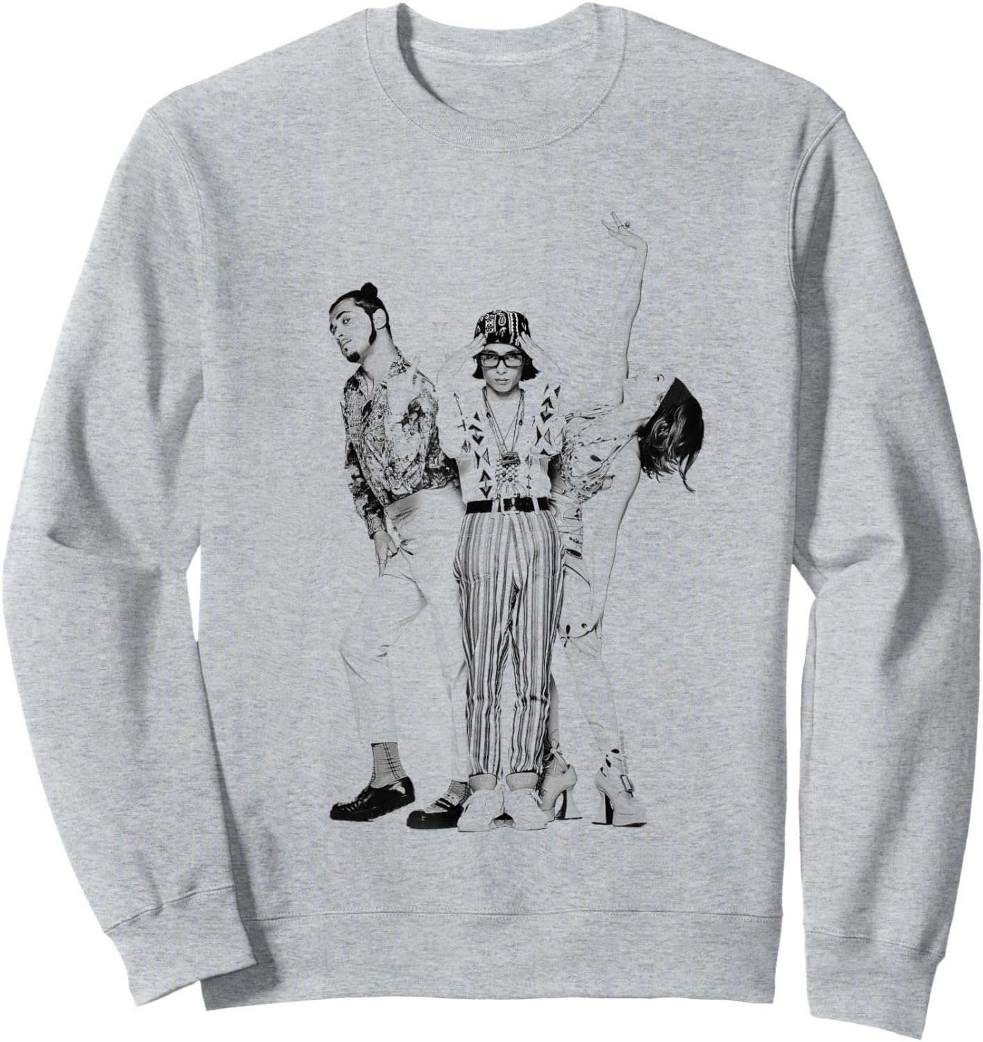 Deee-Lite Group Photo By Simon Fowler Sweatshirt - Sweatshirt | Ash