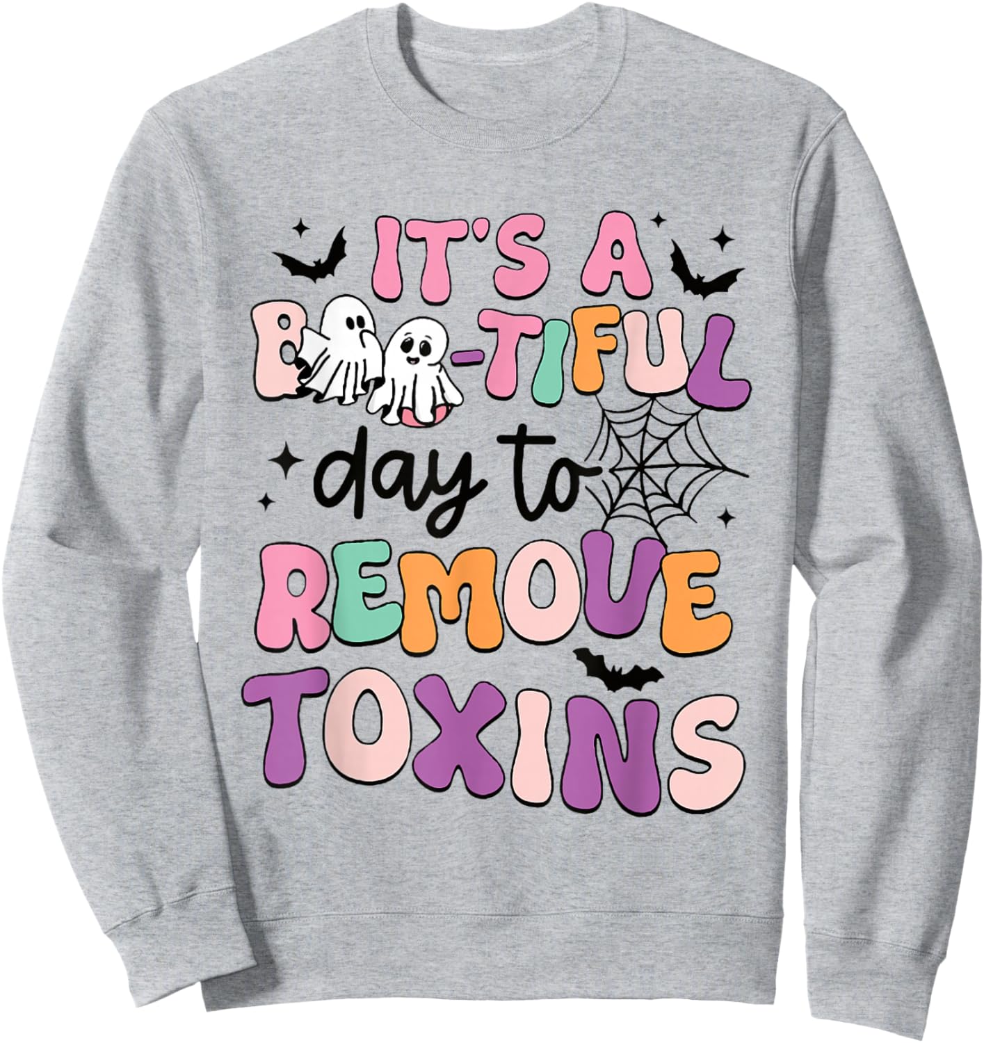 Dialysis Nurse Halloween Remove Toxin Kidney Dialysis Tech Sweatshirt - Sweatshirt | Ash