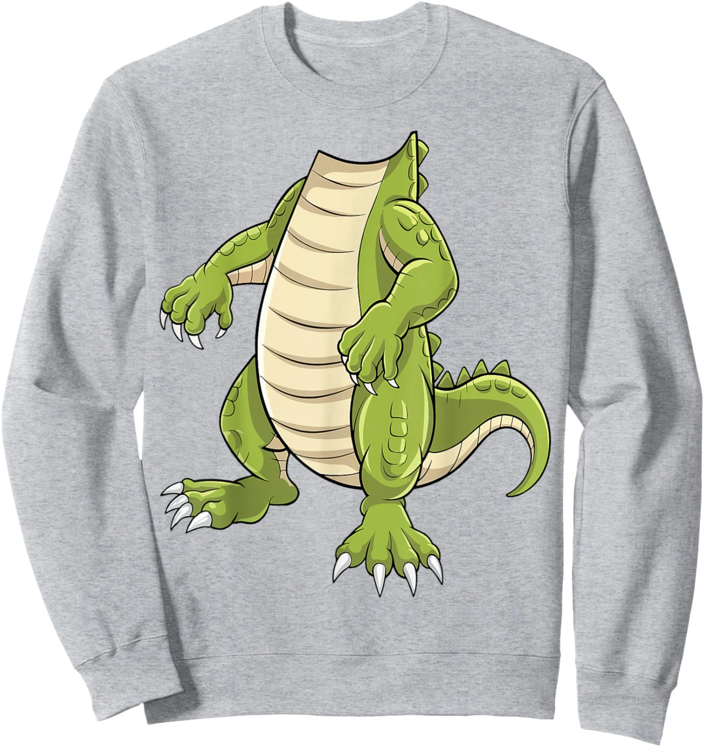 Alligator Shirt Adult Kids Men Women Crocodile Costume Sweatshirt - Sweatshirt | Ash