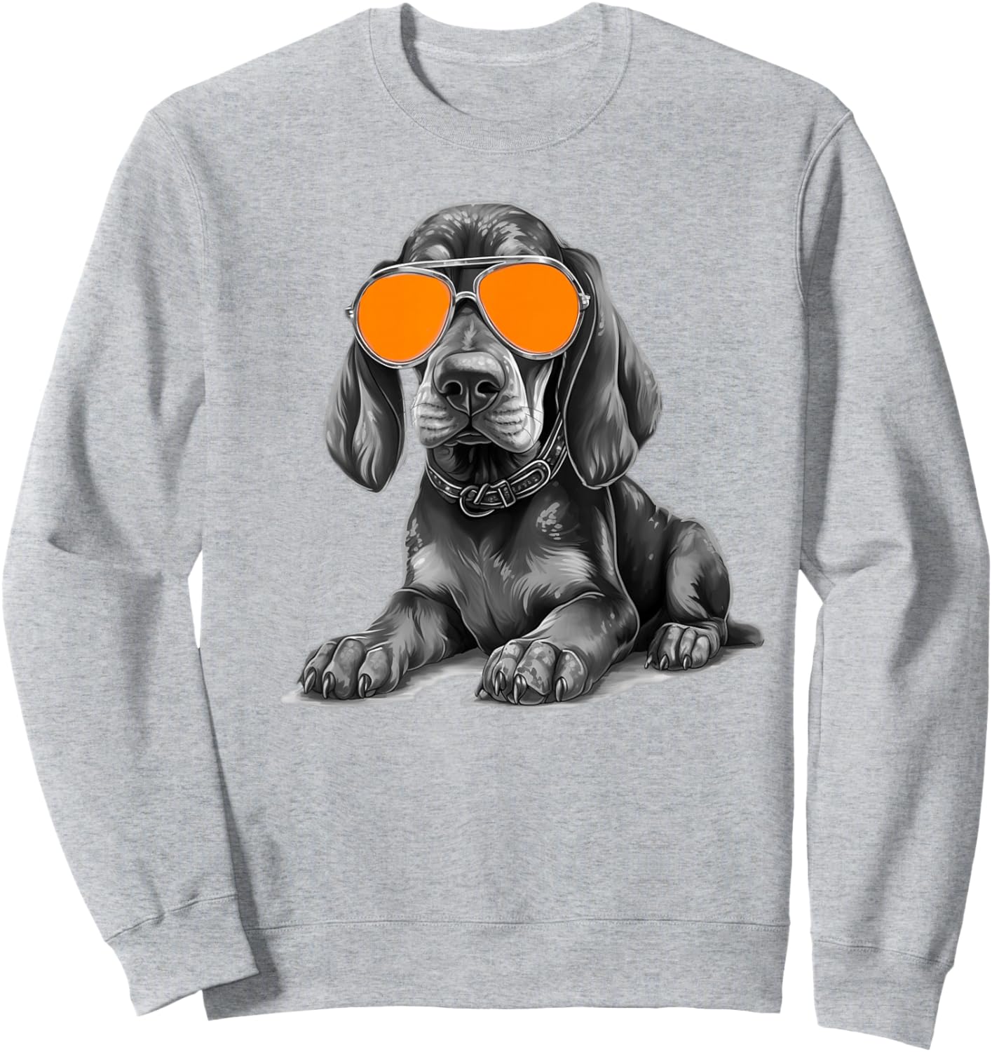 Tennessee Dog Sport Lovers | Bluetick Coonhound Puppy Sweatshirt - Sweatshirt | Ash