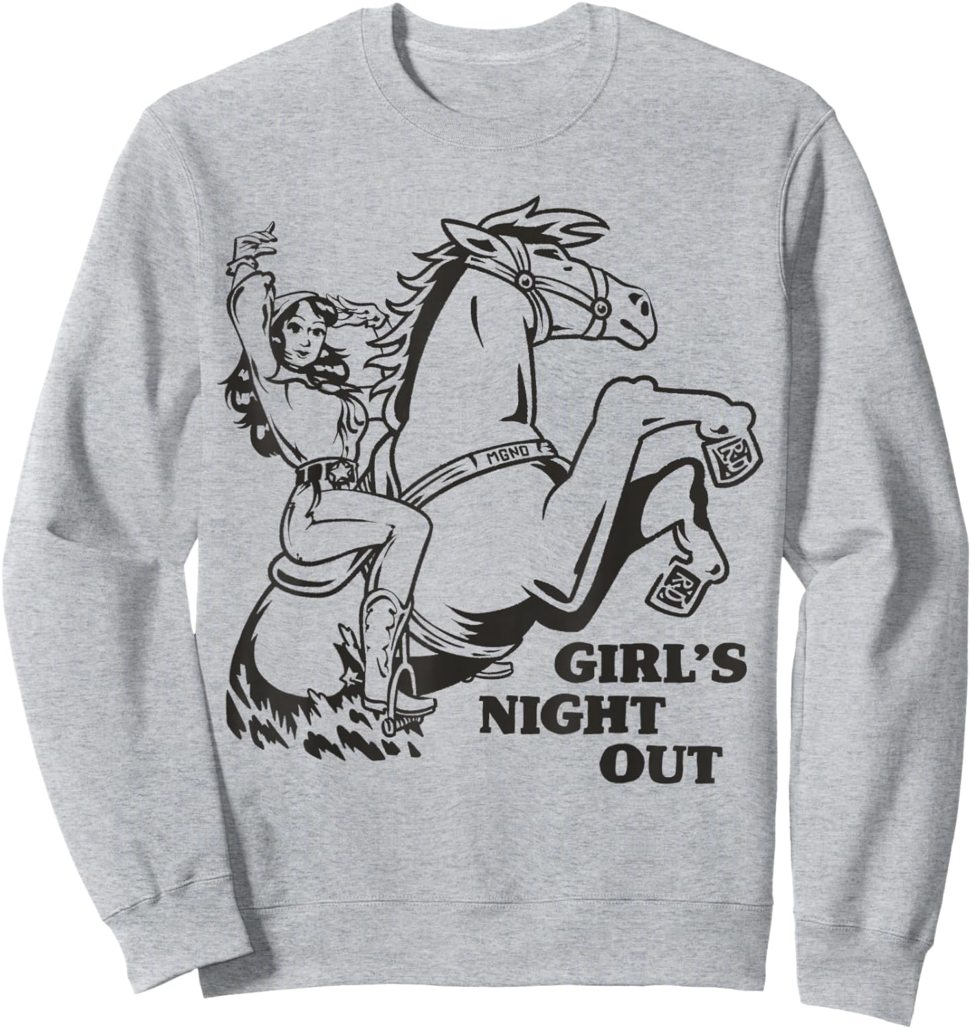 Russell Dickerson Girl's Night Out Sweatshirt - Sweatshirt | Ash