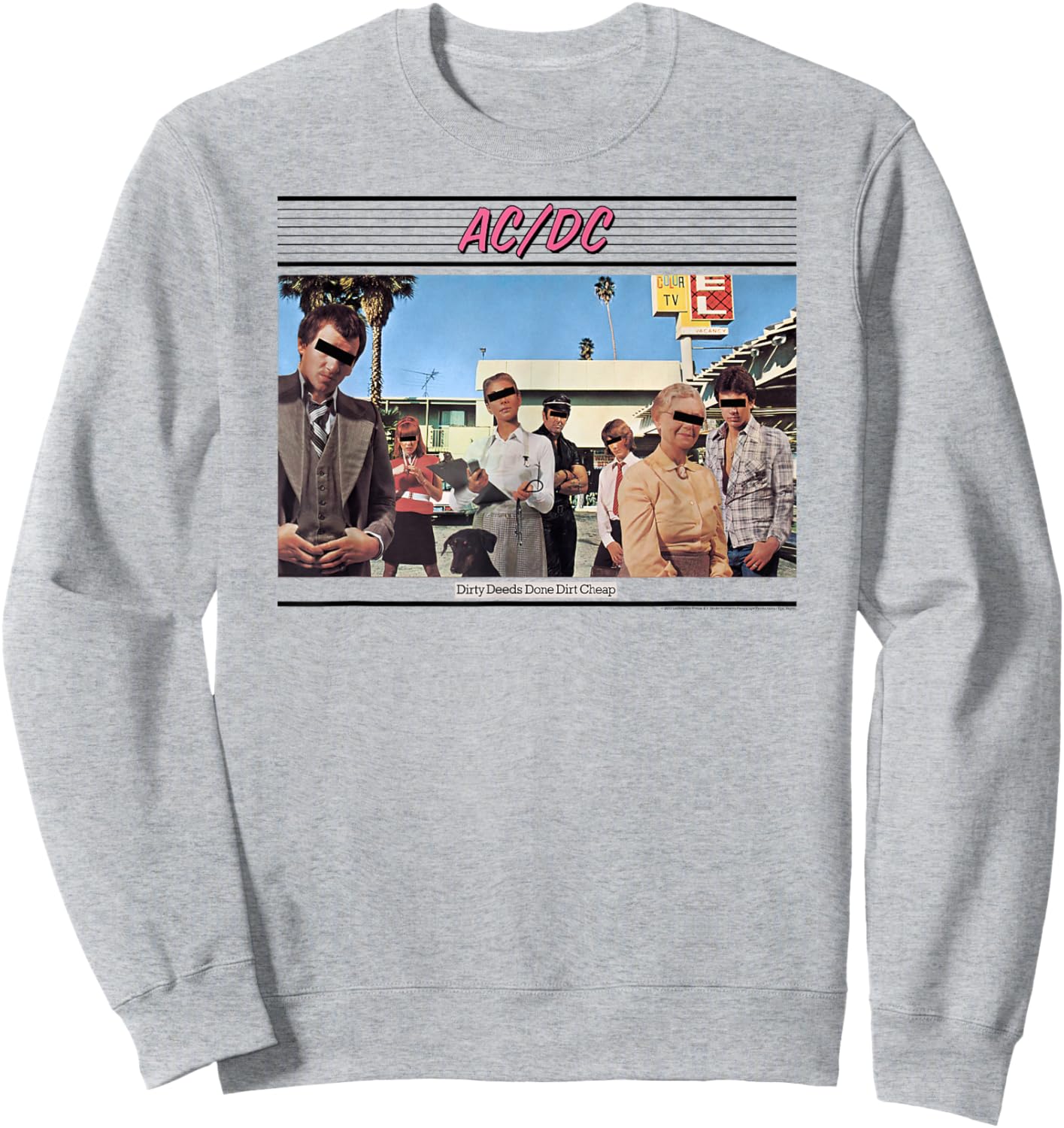 AC/DC - Dirty Deeds Done Dirt Cheap Sweatshirt - Sweatshirt | Ash