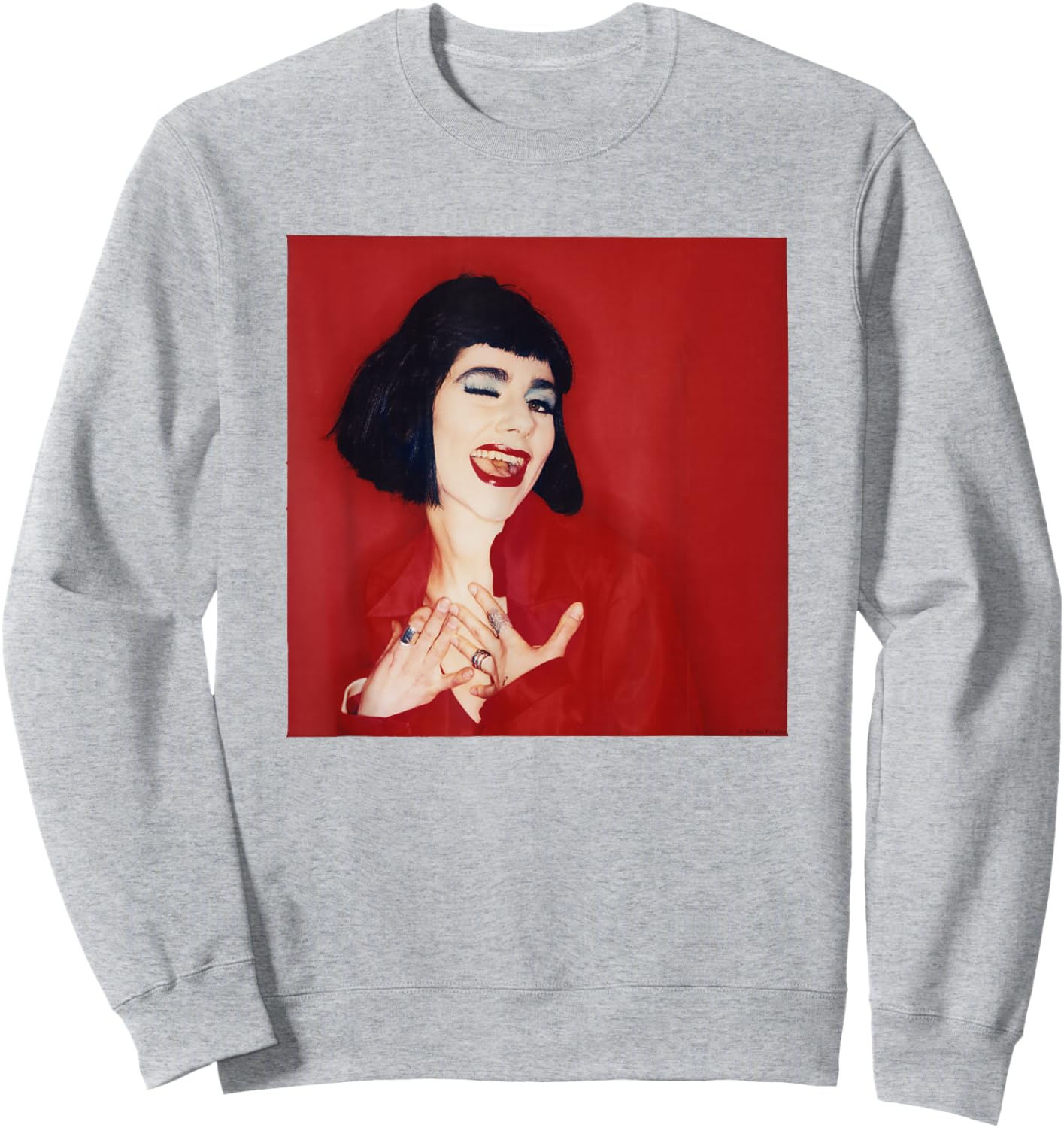 PJ Harvey Red Photo Shoot 1995 By Simon Fowler Sweatshirt - Sweatshirt | Ash