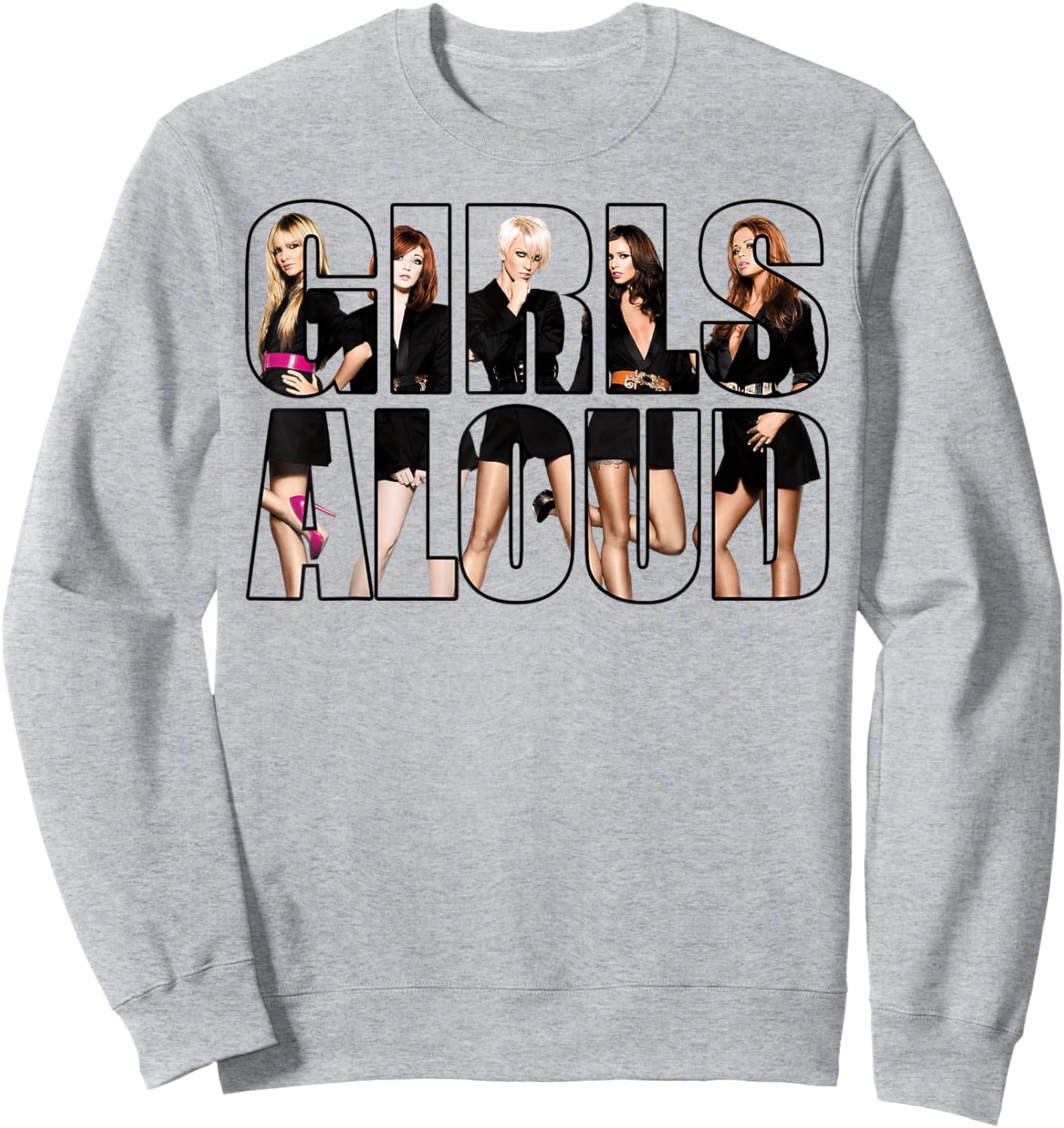 Girls Aloud – Cut Out Control Sweatshirt - Sweatshirt | Ash