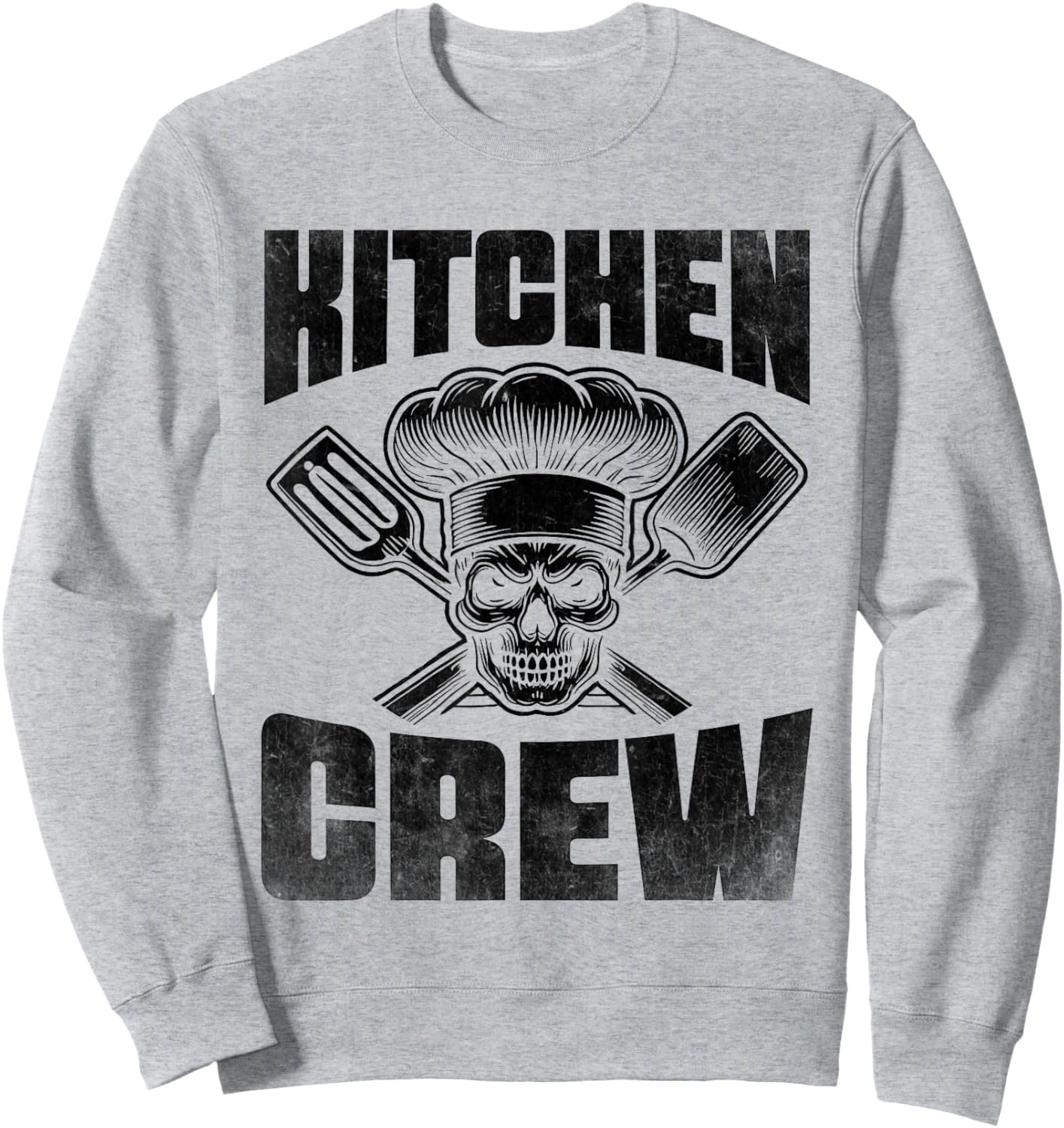 Kitchen Crew Chef Cook Cooking Food Dishes Cooks Sweatshirt - Sweatshirt | Ash