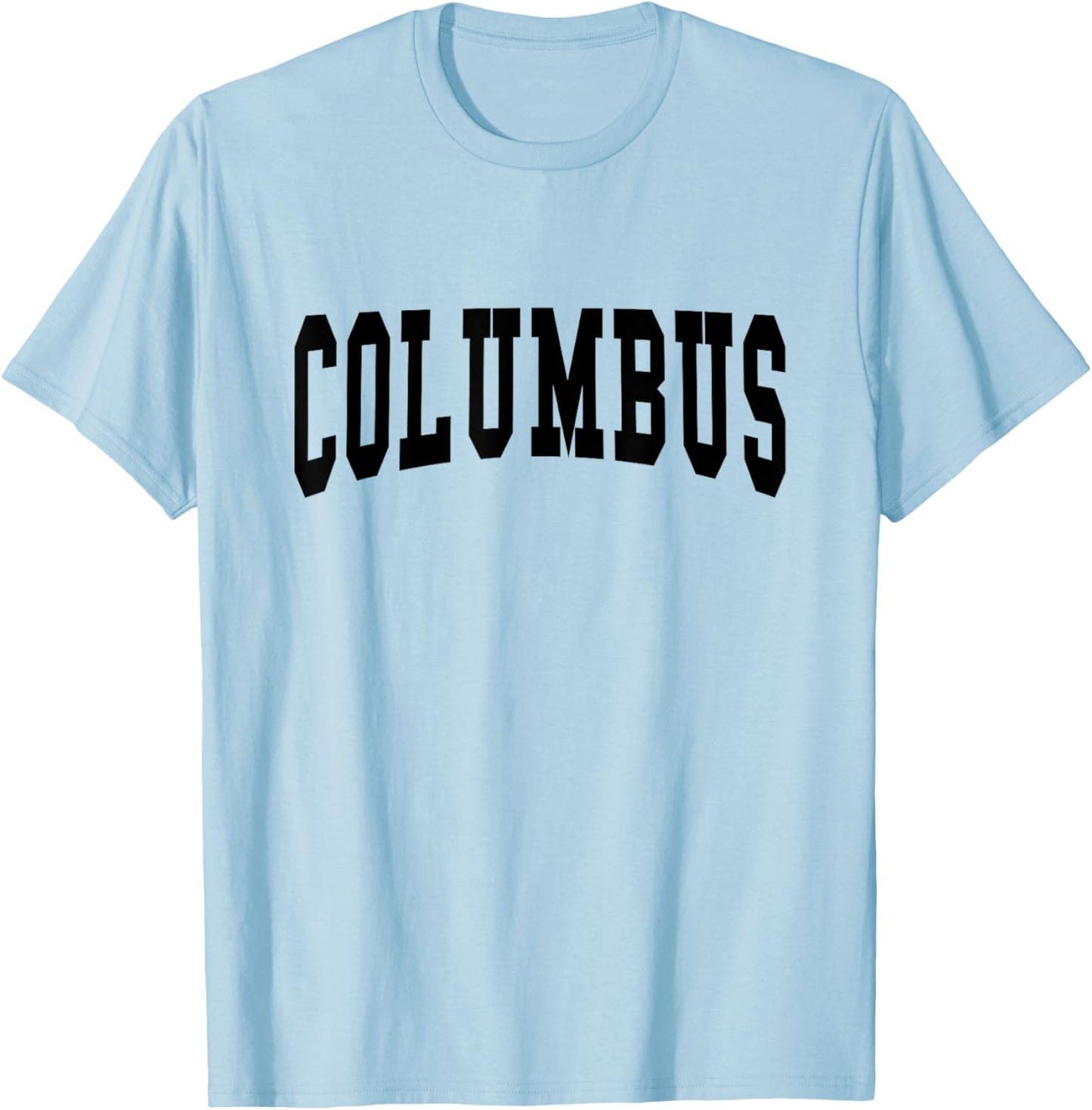 COLUMBUS - Hometown Pride - Classic T-Shirt - T-Shirt | Light Blue