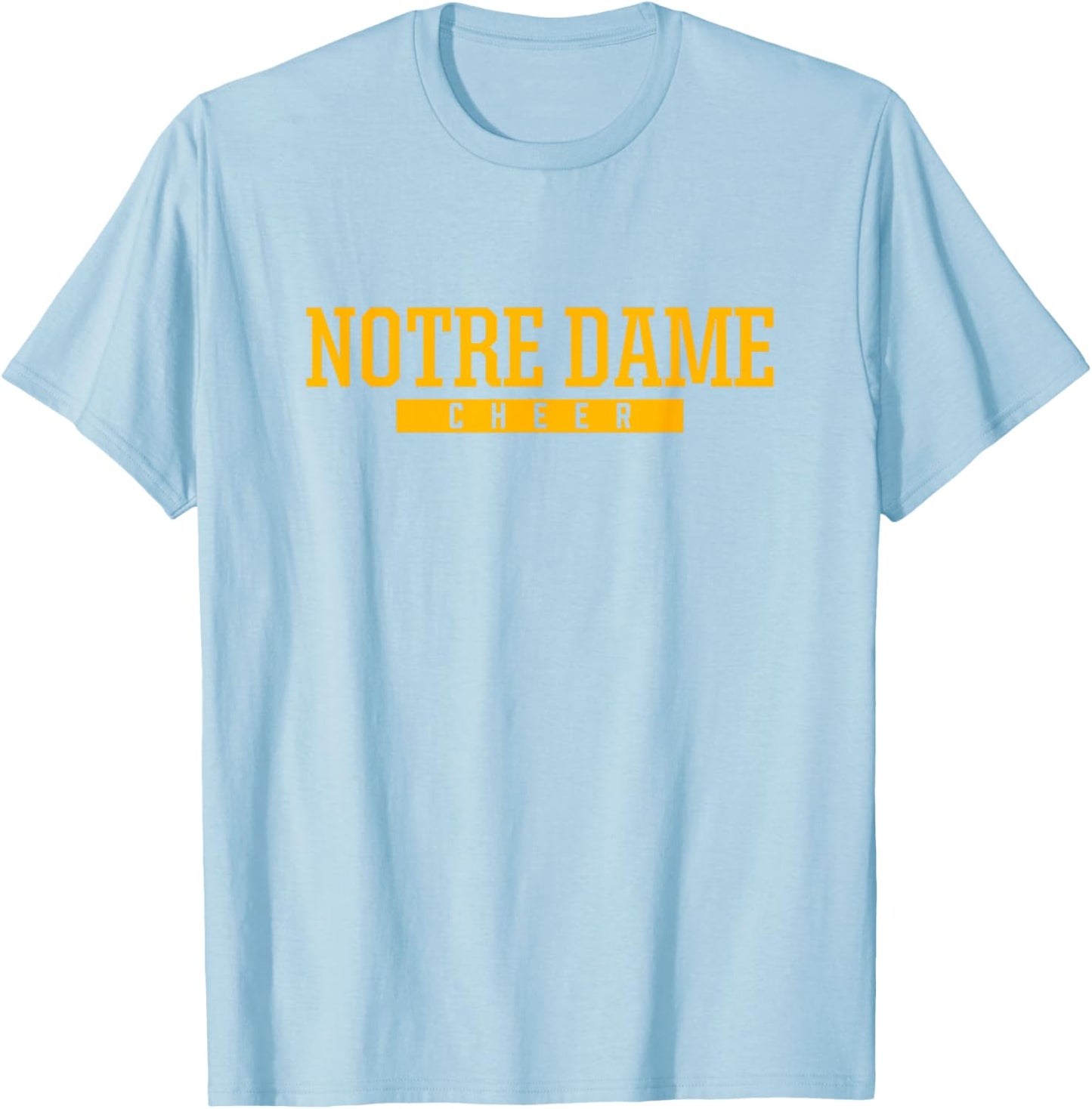 Notre Dame High School Cheer T-Shirt - T-Shirt | Light Blue