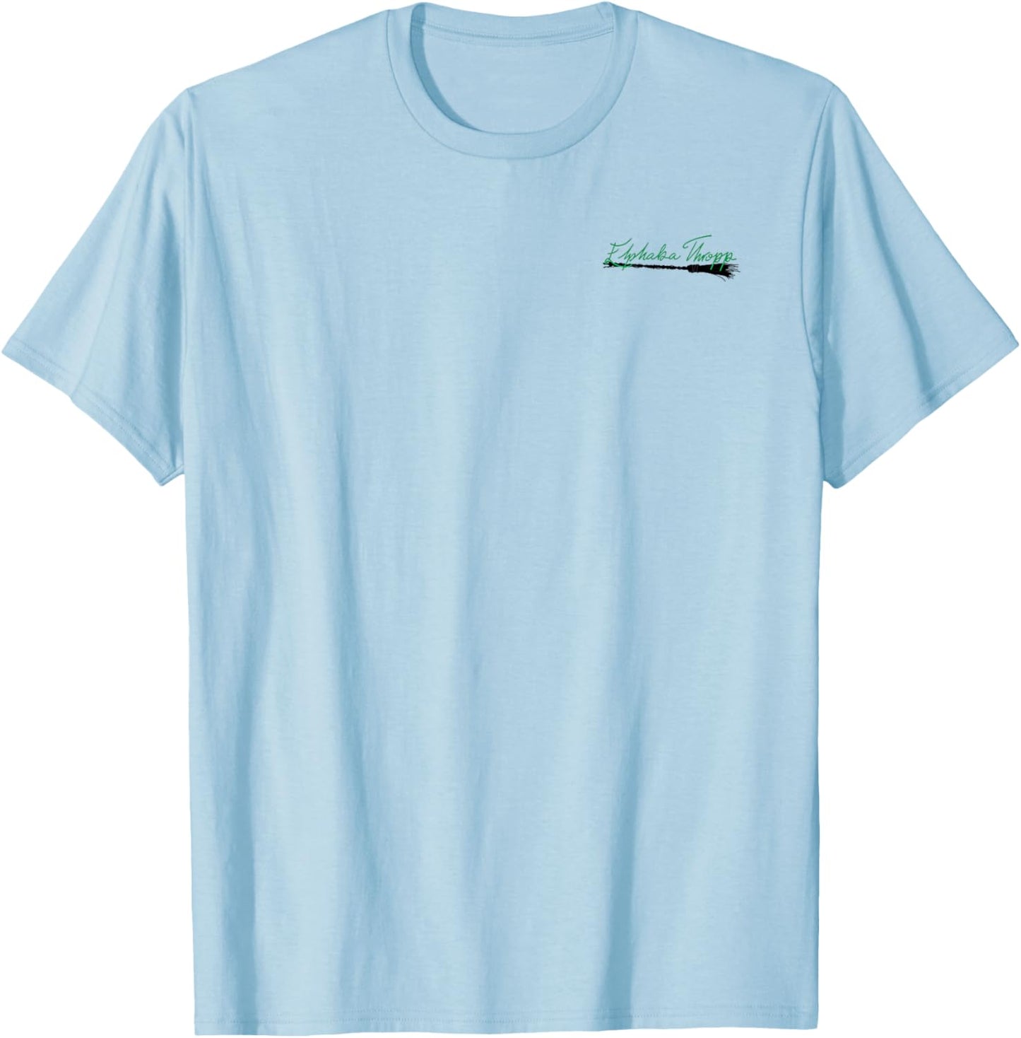 Wicked Elphaba Signature Front & Back T-Shirt - T-Shirt | Light Blue