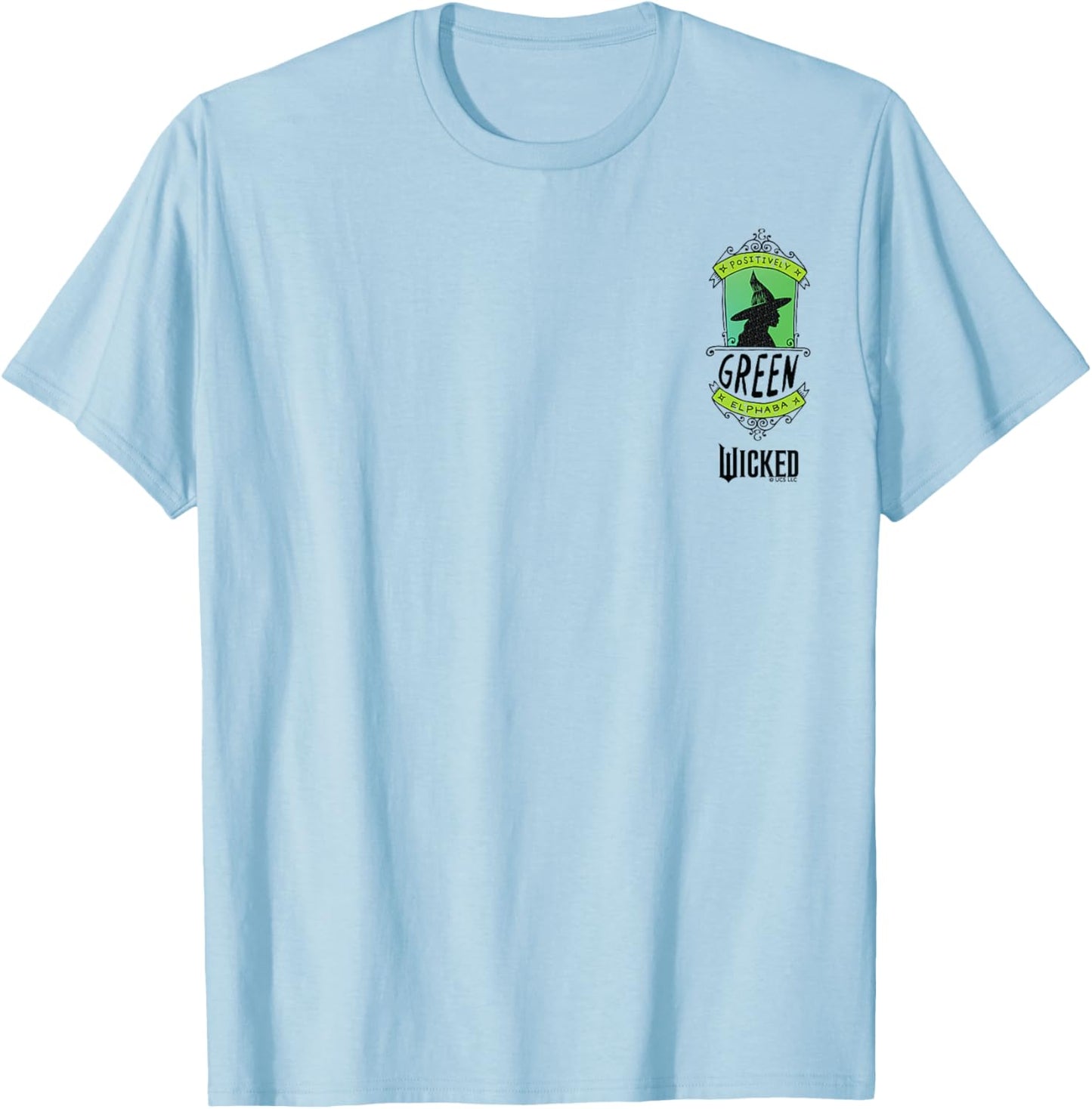 Wicked Positively Elphaba T-Shirt - T-Shirt | Light Blue