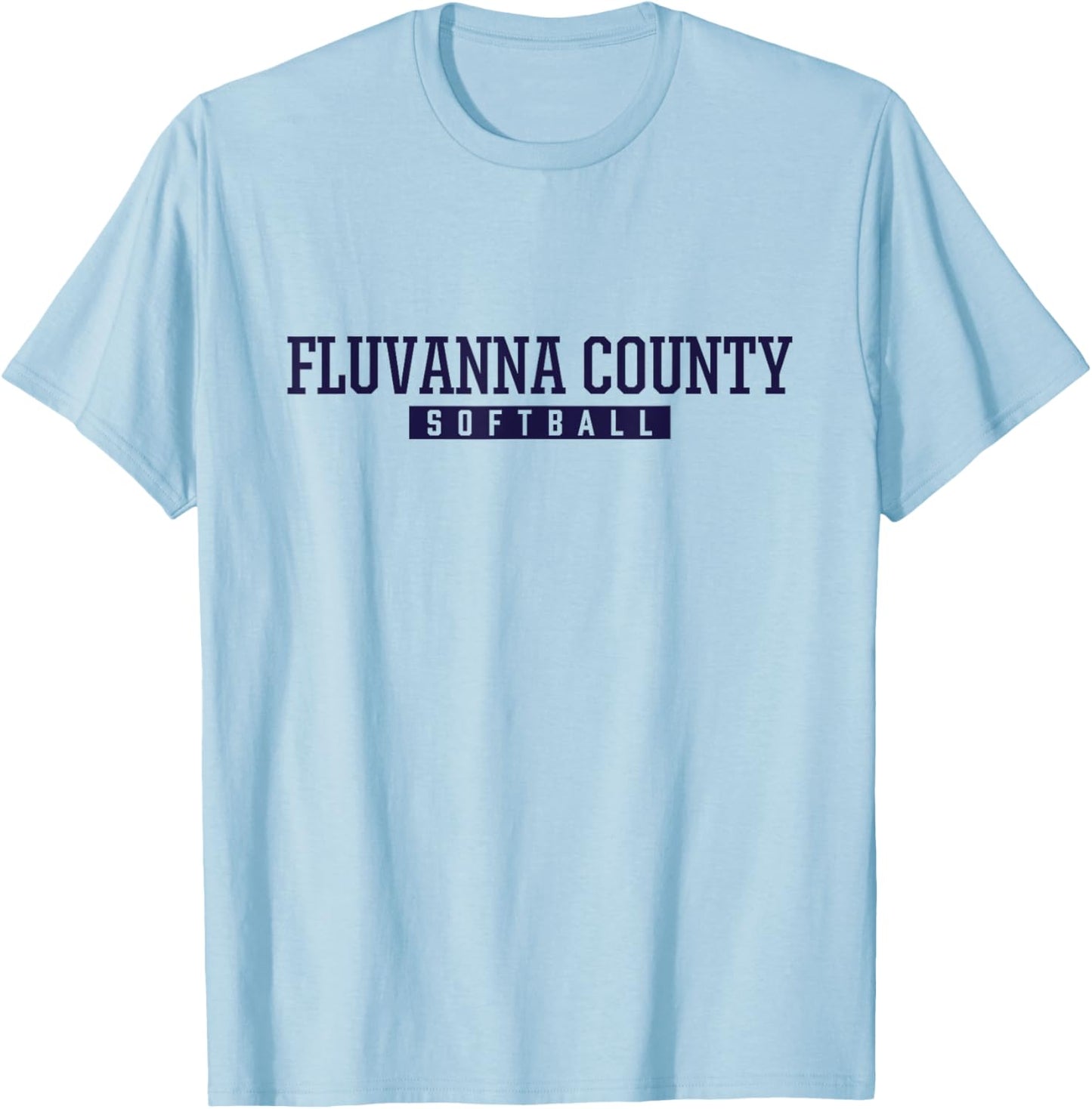 Fluvanna County High School Softball T-Shirt - T-Shirt | Light Blue