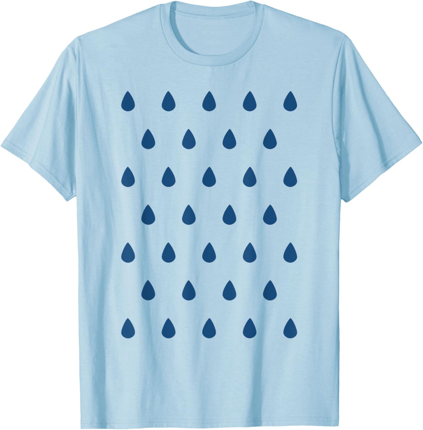 Rain Drop Costume Christmas Halloween All Products T-Shirt - T-Shirt | Light Blue