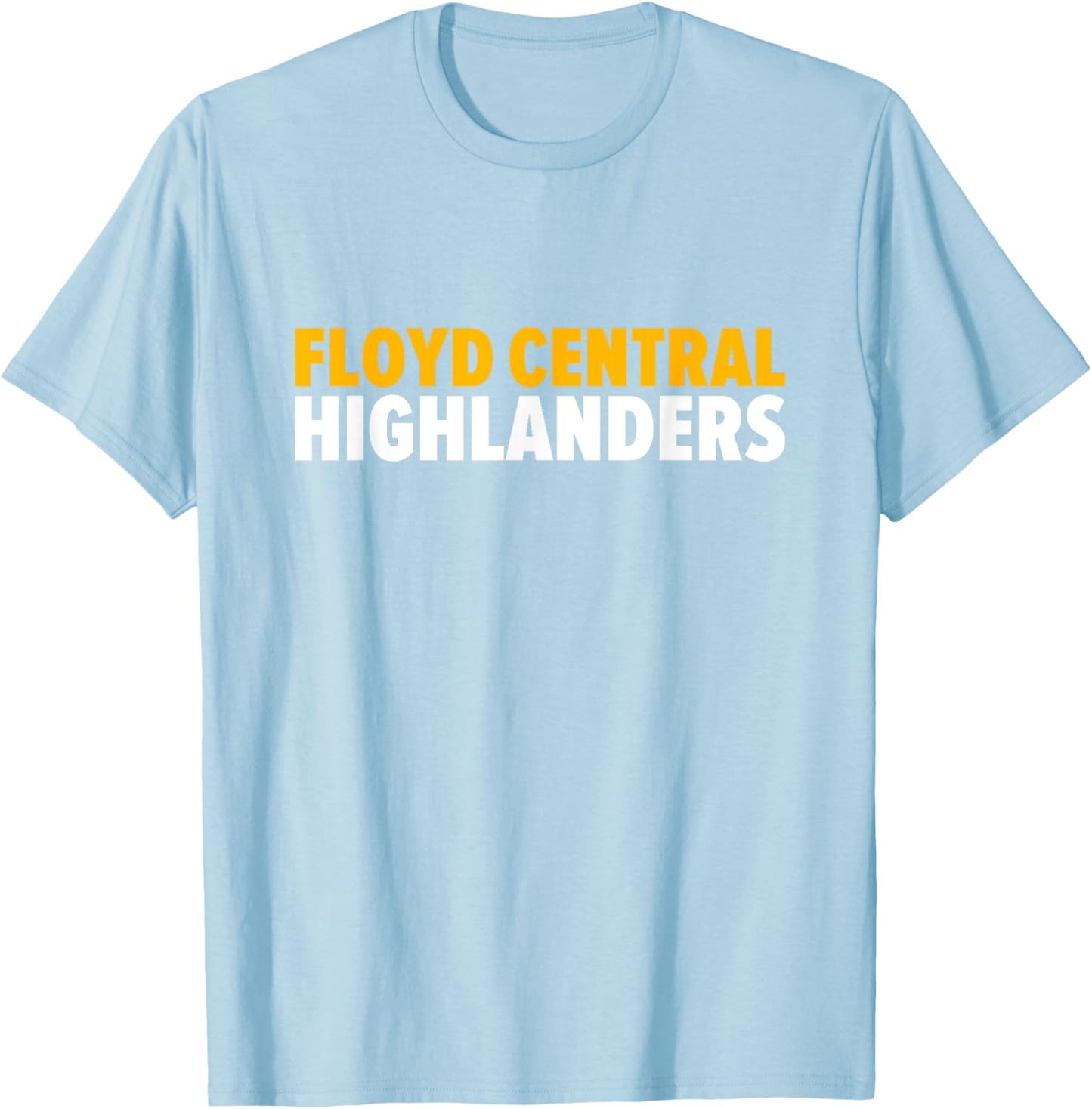 Floyd Central Highlanders Bold T-Shirt - T-Shirt | Light Blue