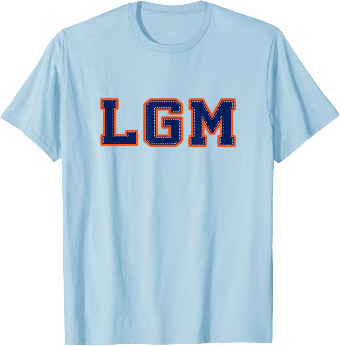 LFGM Baseball Let's Go T-Shirt - T-Shirt | Light Blue