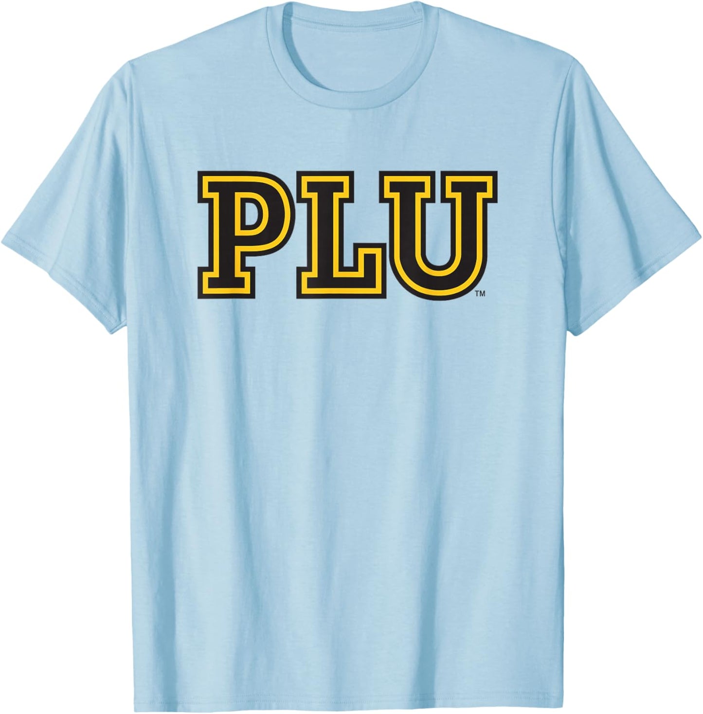Pacific Lutheran University Lutes - PLU Mark T-Shirt - T-Shirt | Light Blue
