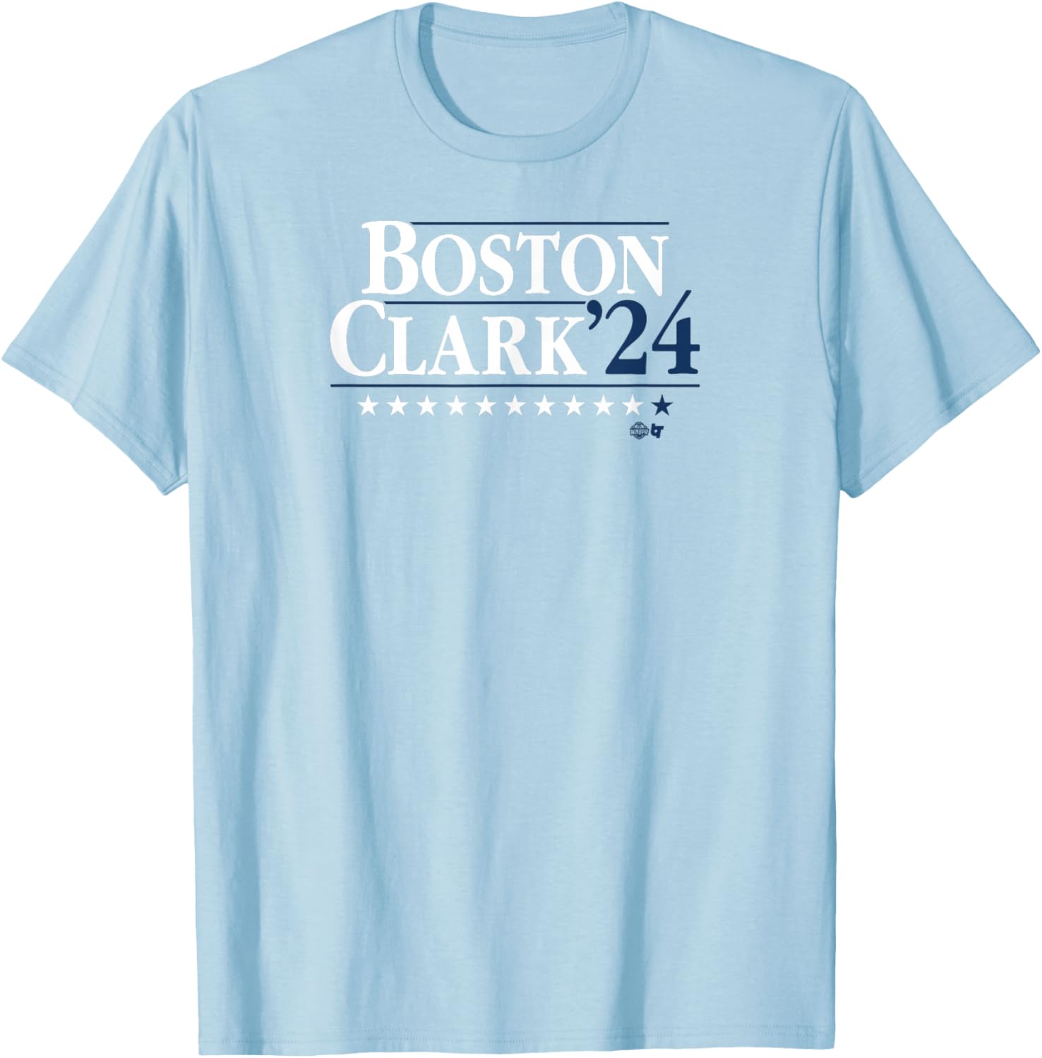 Boston-Clark '24 - Indiana Basketball T-Shirt - T-Shirt | Light Blue