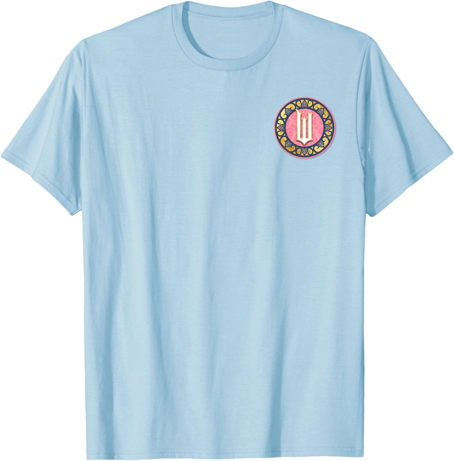 Wicked Glinda Logo Front & Back T-Shirt - T-Shirt | Light Blue