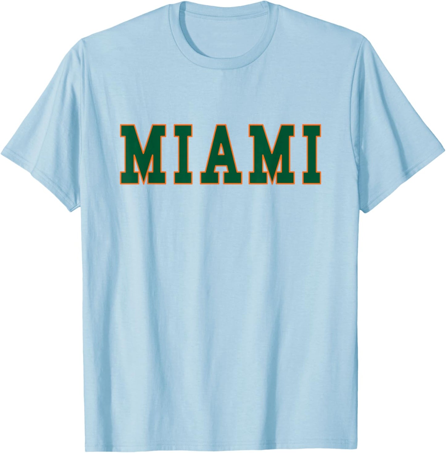 Miami - Throwback Design - Classic T-Shirt - T-Shirt | Light Blue