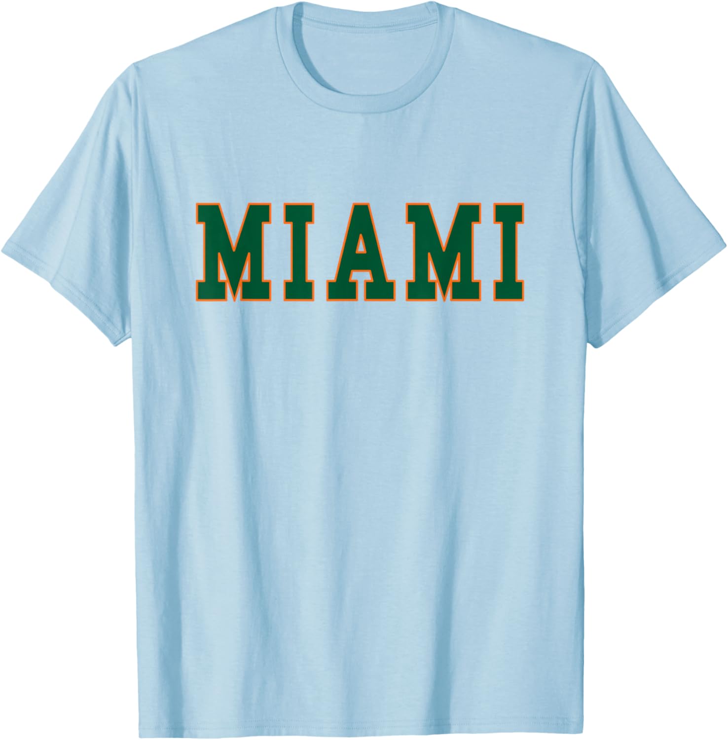 Miami - Throwback Design - Classic T-Shirt - T-Shirt | Light Blue