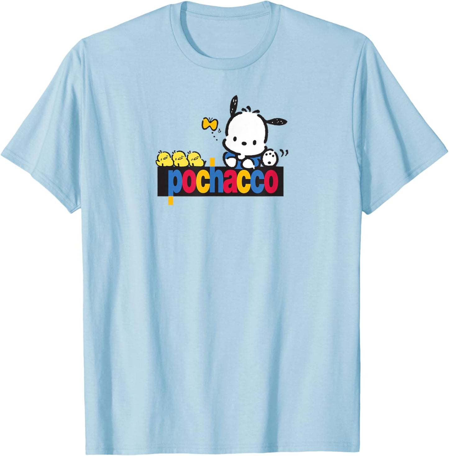 Pochacco Good Company T-Shirt - T-Shirt | Light Blue