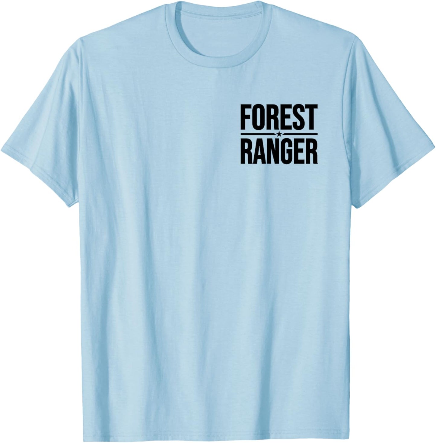 Forest Ranger Parklands Wildlife Law Enforcement Costume T-Shirt - T-Shirt | Light Blue