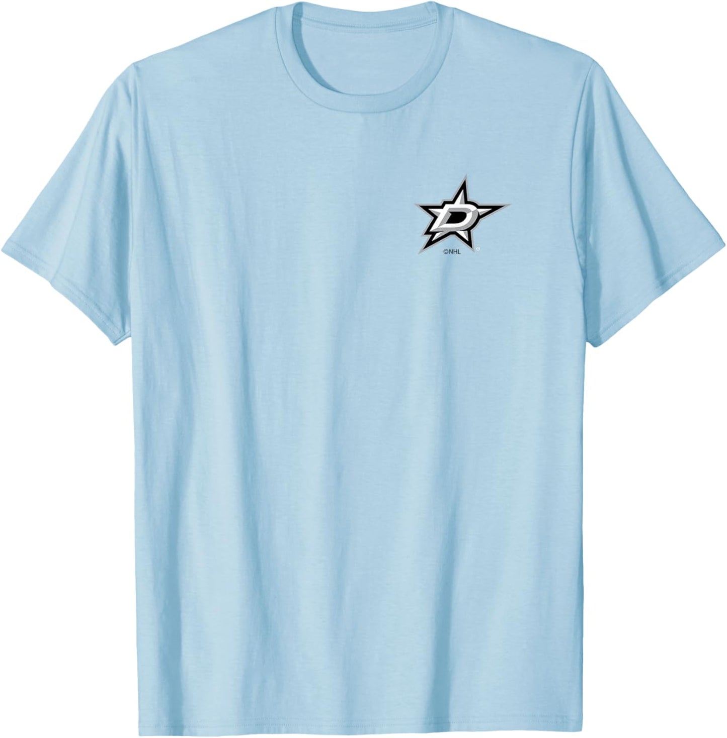 Dallas Stars Support Green Officially Licensed T-Shirt - T-Shirt | Light Blue