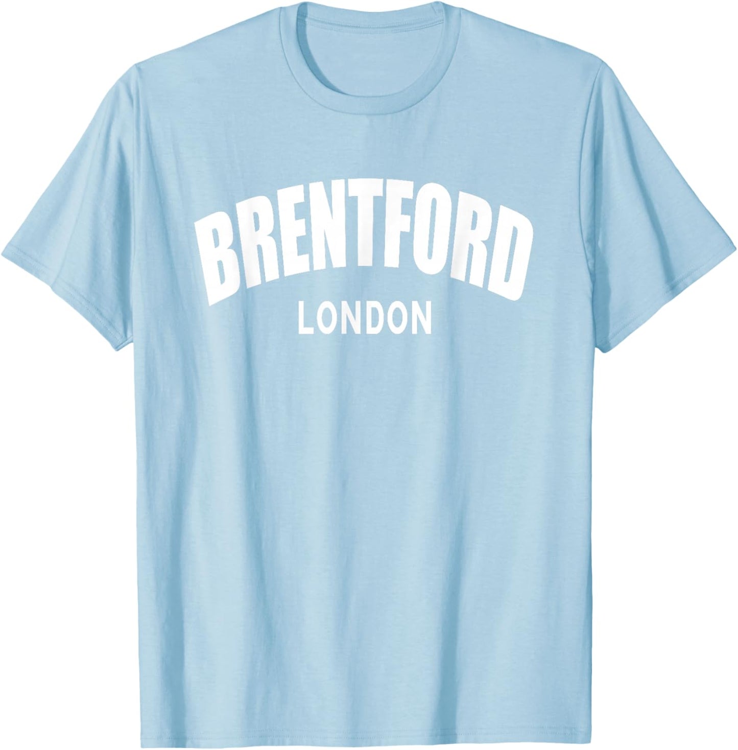 Brentford London England Kids Women Men Boys Girls Fans T-Shirt - T-Shirt | Light Blue