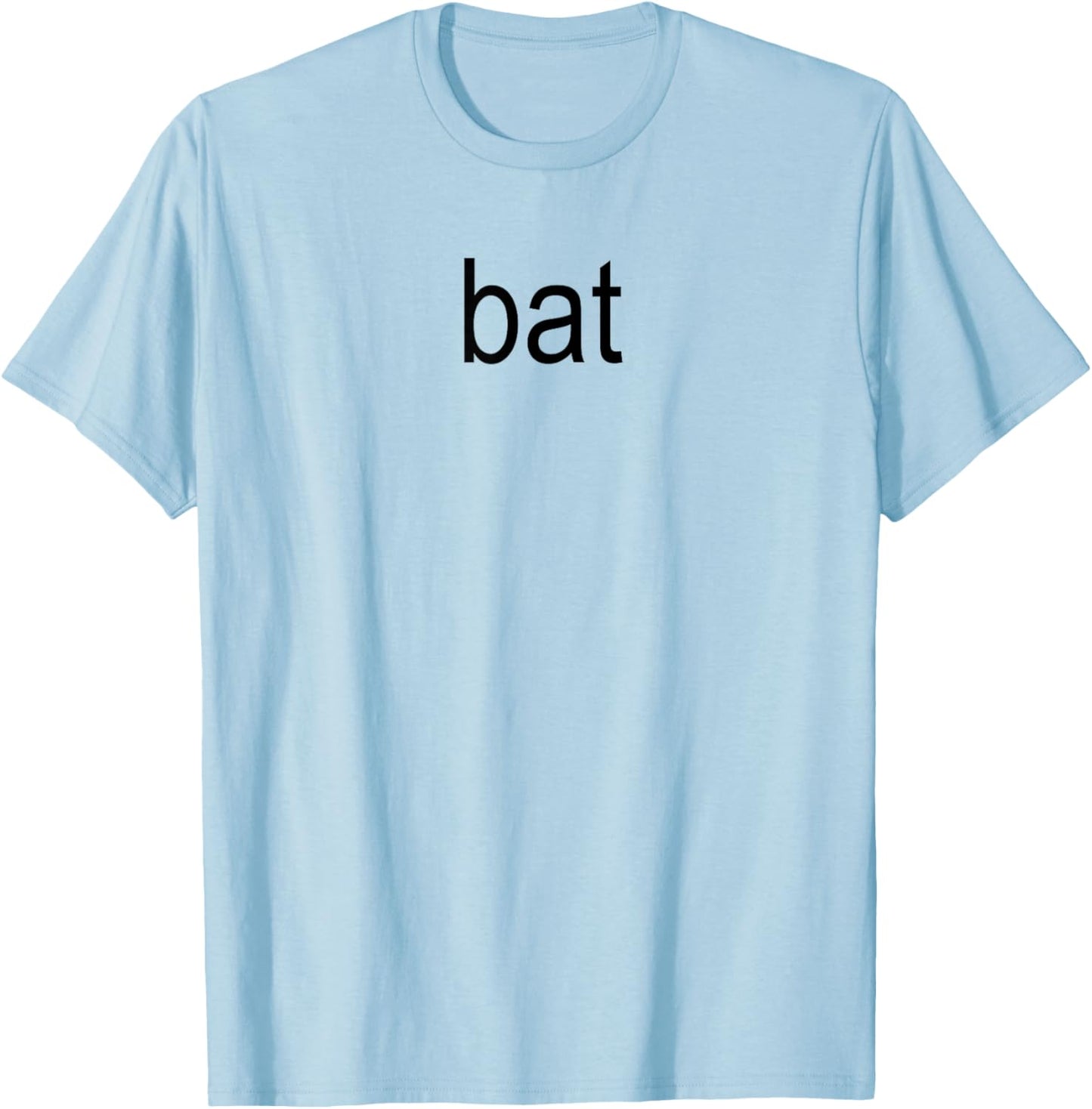 Bat Brat | Brat Autumn | Brat Fall | Halloween Brat T-Shirt - T-Shirt | Light Blue