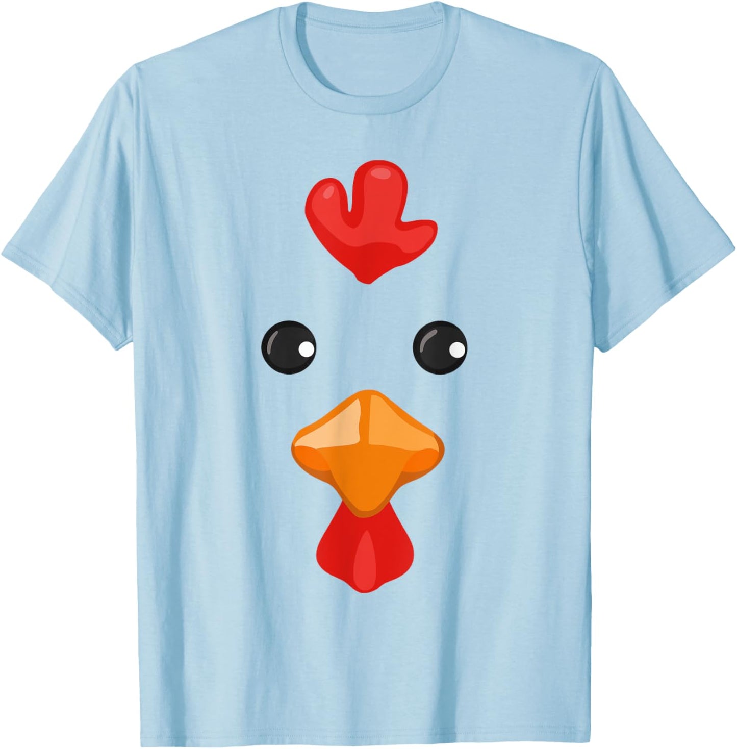 Chicken Halloween Costume Farm Toddler Kid Chicken Halloween T-Shirt - T-Shirt | Light Blue