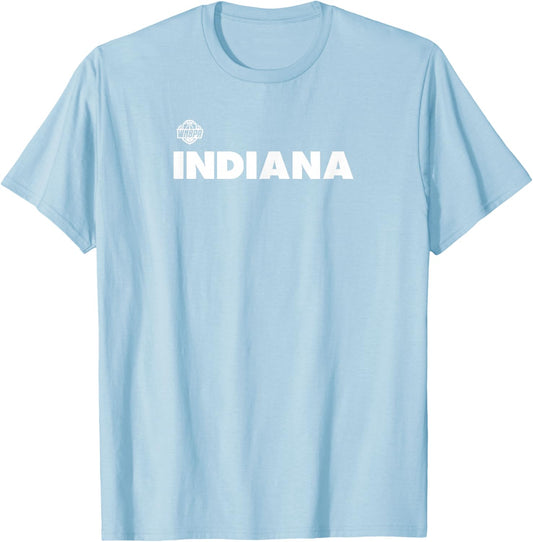 BreakingT Caitlin Clark: IND 22 Red Basketball - Women's, -Adults & Kids, Short Sleeve, , Size S (US), Modern Custom, Custom Artwork, Lightweight T-Shirt - T-Shirt | Light Blue